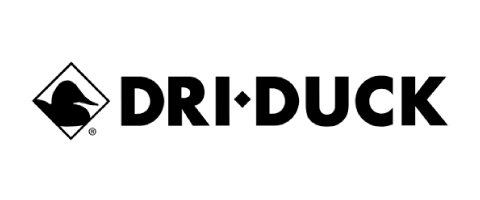 Dri-Duck logo with a duck silhouette inside a diamond shape