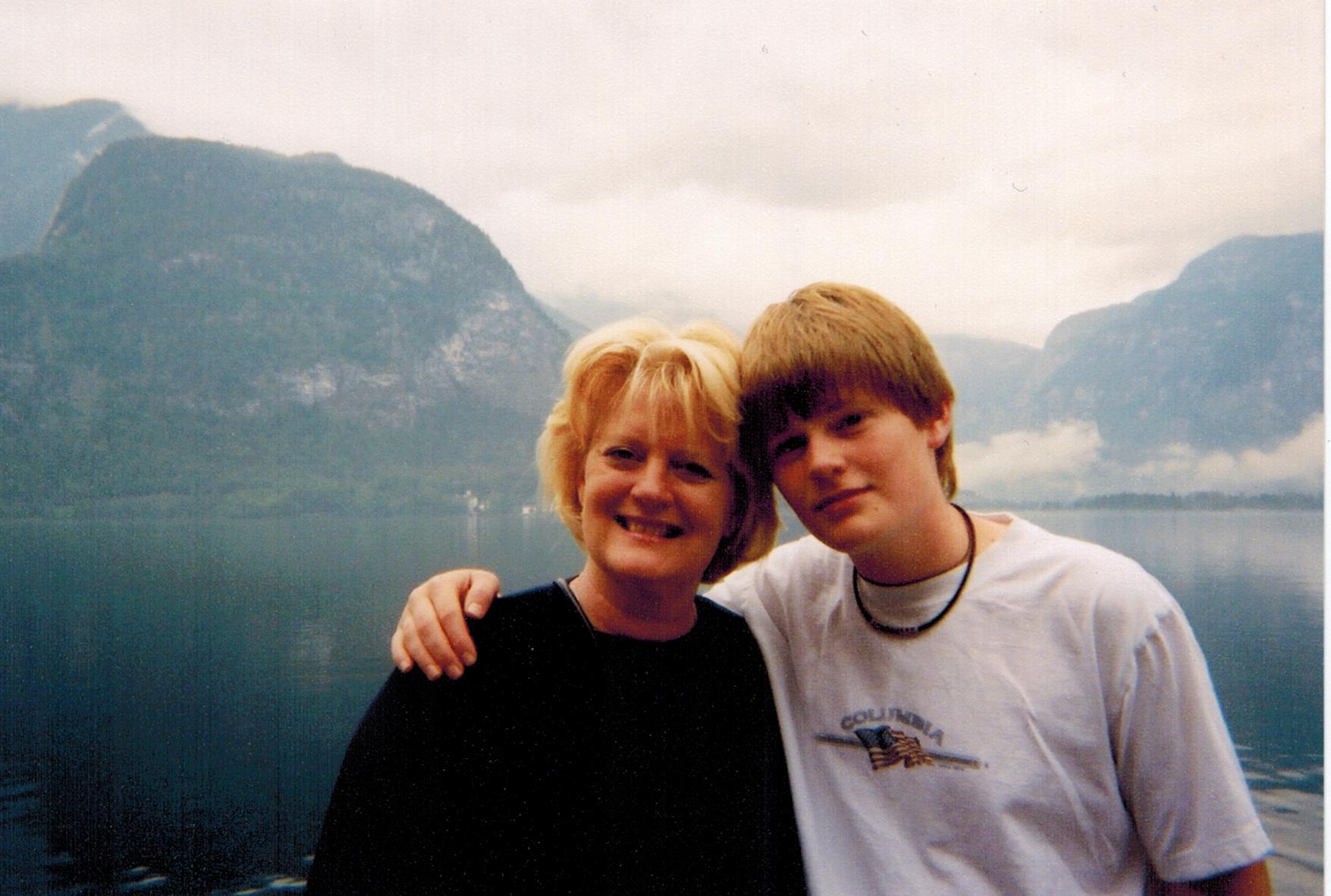Nathan and I took a trip to Austria and Poland by ourselves when he was 15 and cherished our memories forever burnished in our souls.