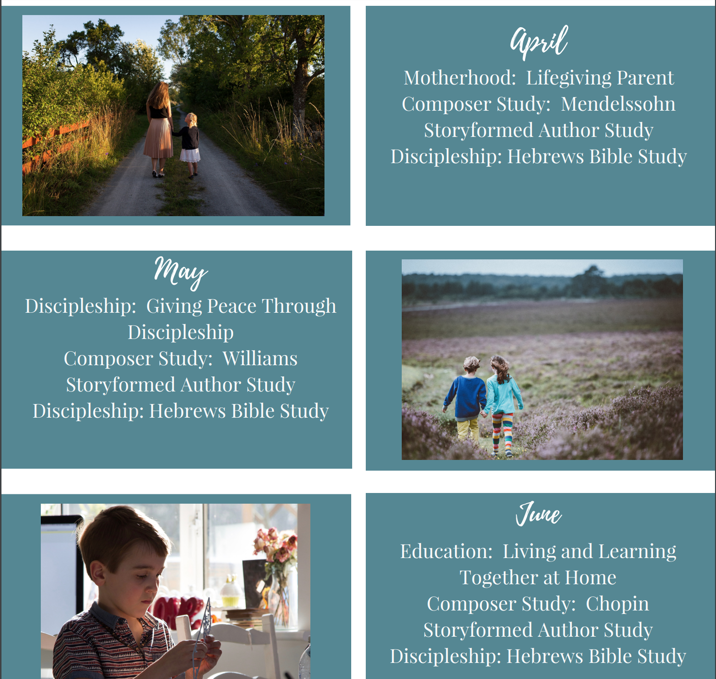 If you have loved the podcasts and messages from my books and conferences, you will love the resources we have planned for you each month and you can keep it and go back anytime to listen or print anything out again. (We just ask that you keep our resources for yourself and do not share online or copy this copyrighted material.) Enjoy! Enroll HERE