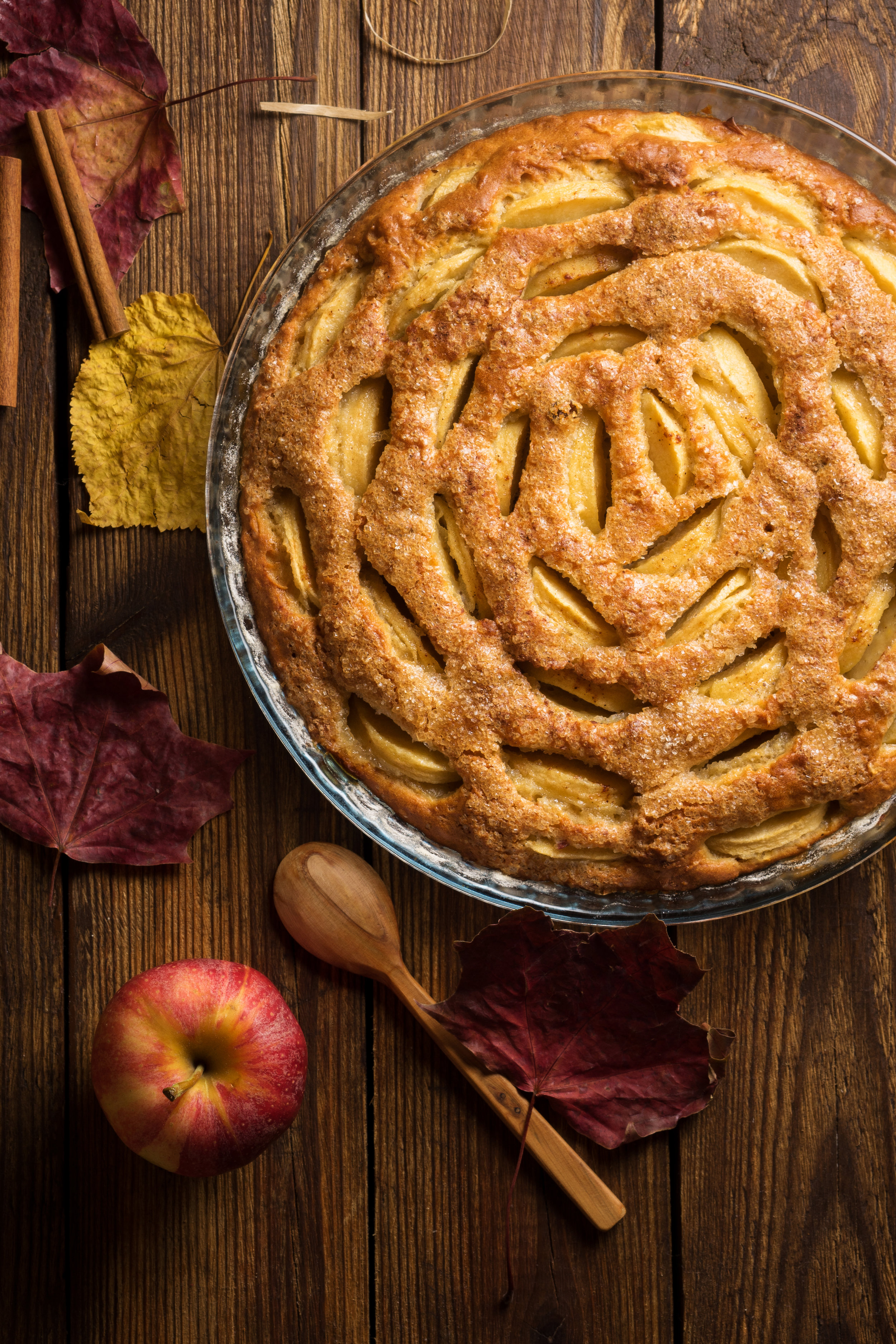 Fall Means Time for Knobby Apple Cake (recipe!)