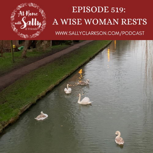 A Wise Woman Rests
