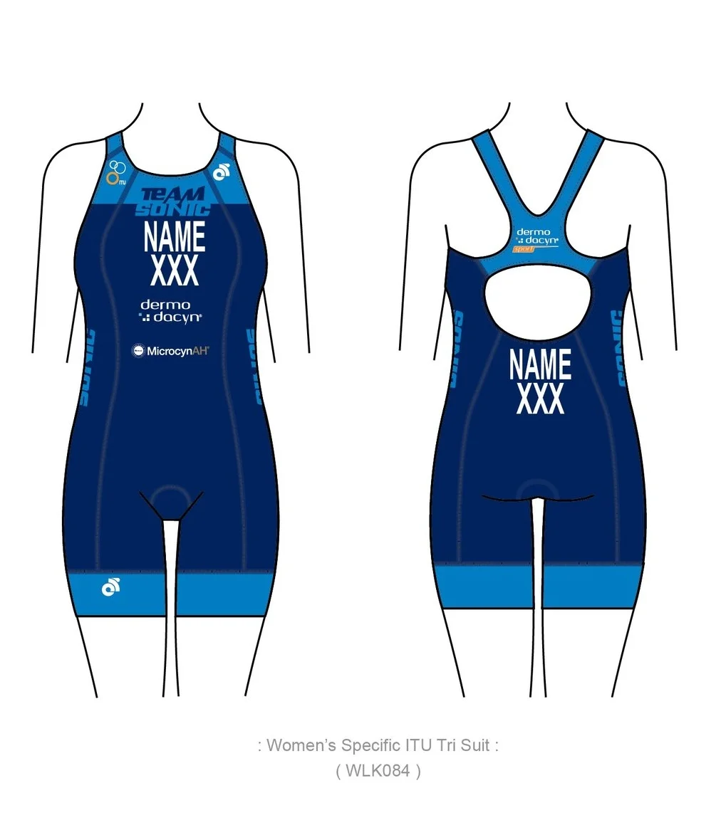 ITU female trisuit $1200
