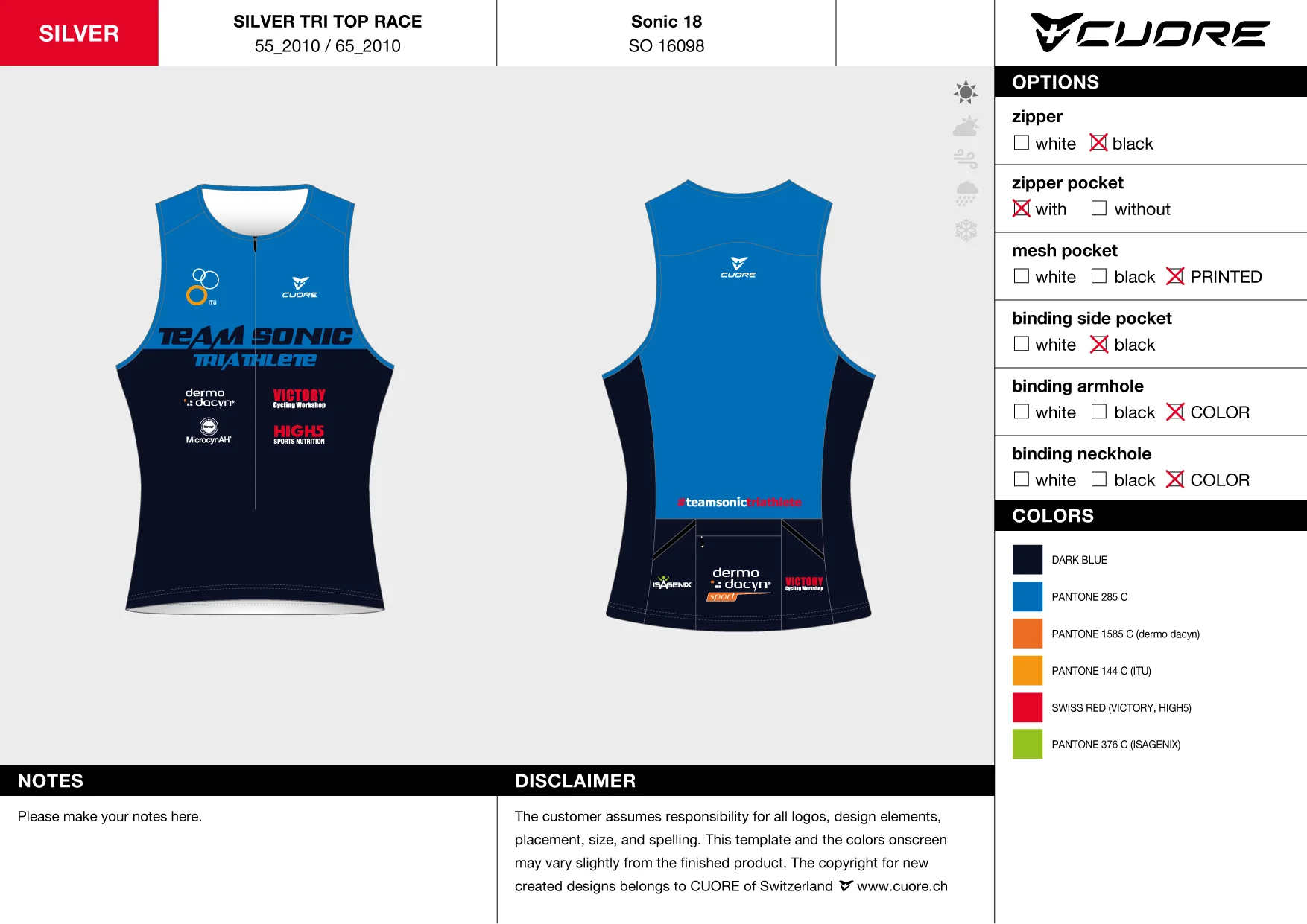 Refreshing 2 piece Trisuit