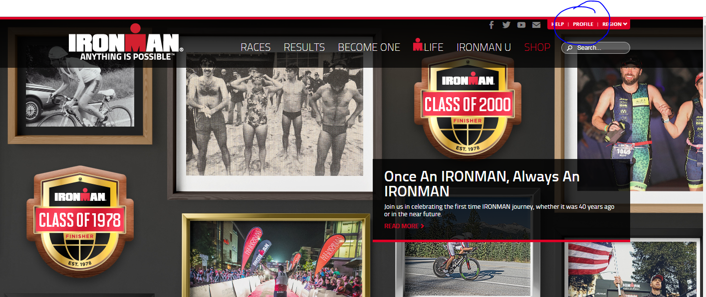 Attention to IRONMAN Profile - TriClub linking