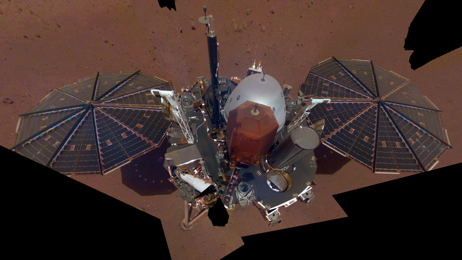 Insight’s first selfie NASA 2018