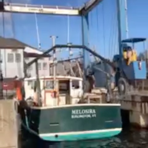 It&rsquo;s a bittersweet day when our research vessel, the Melosira, comes off the water. Thank you to our captain @captaincluett and deckhand @nauticalzabel for helping making this season so productive with 120 days of research and education on #lak