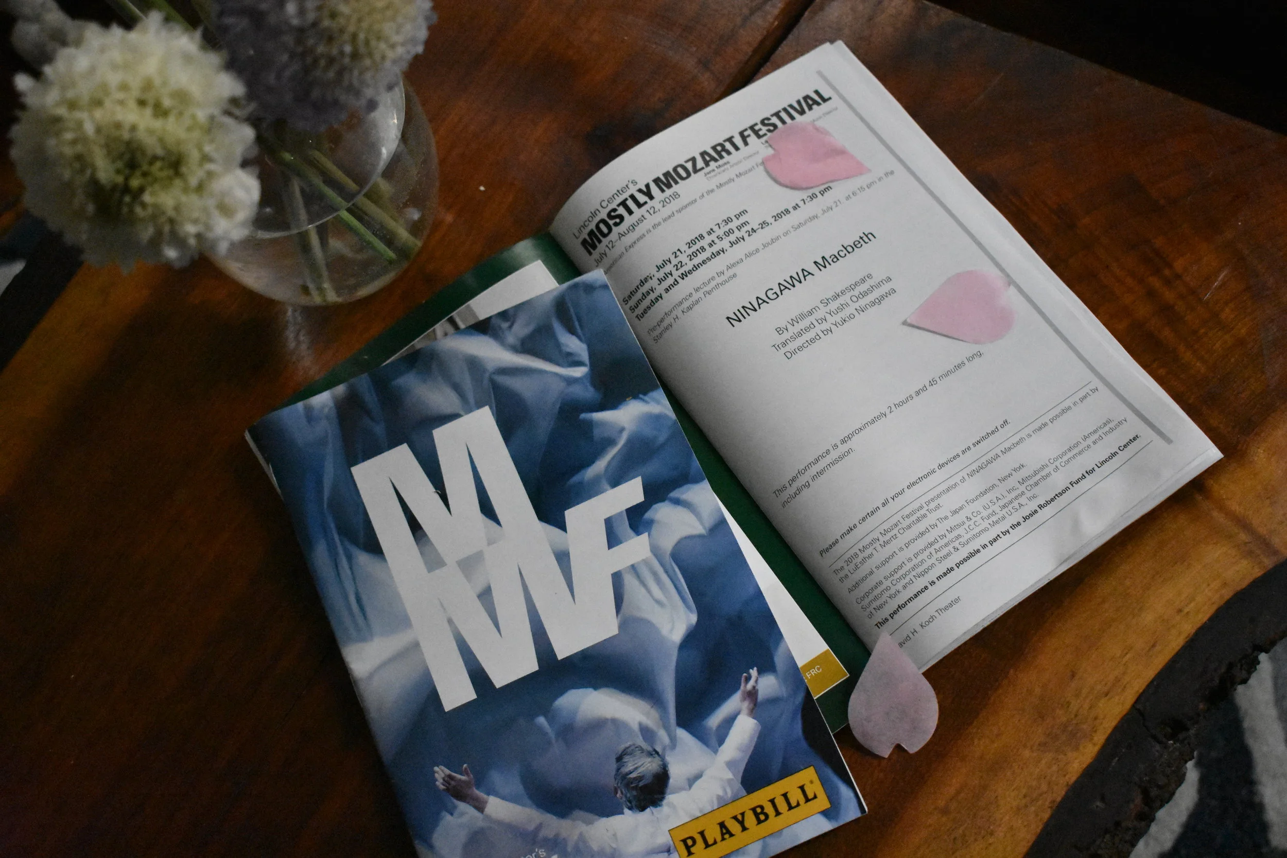 Programs and Paper Petals