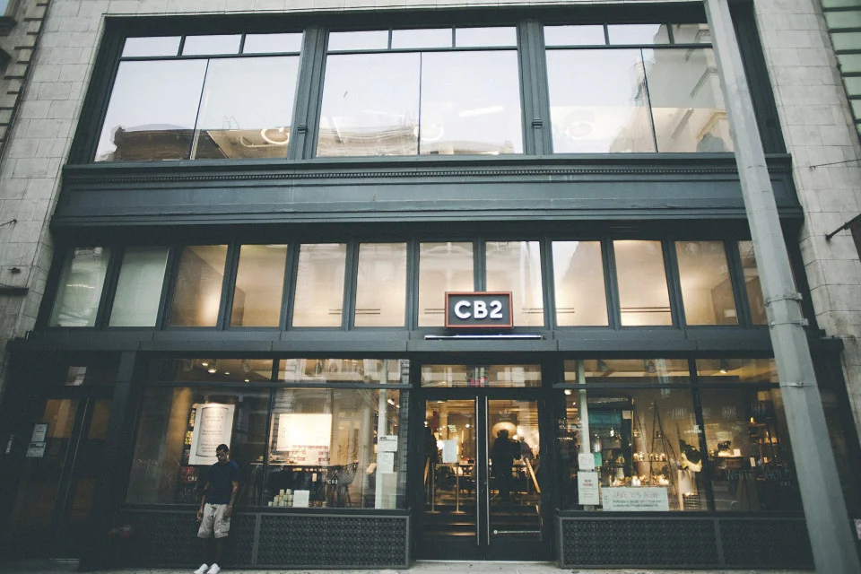   CB2 on Broadway in SoHo  