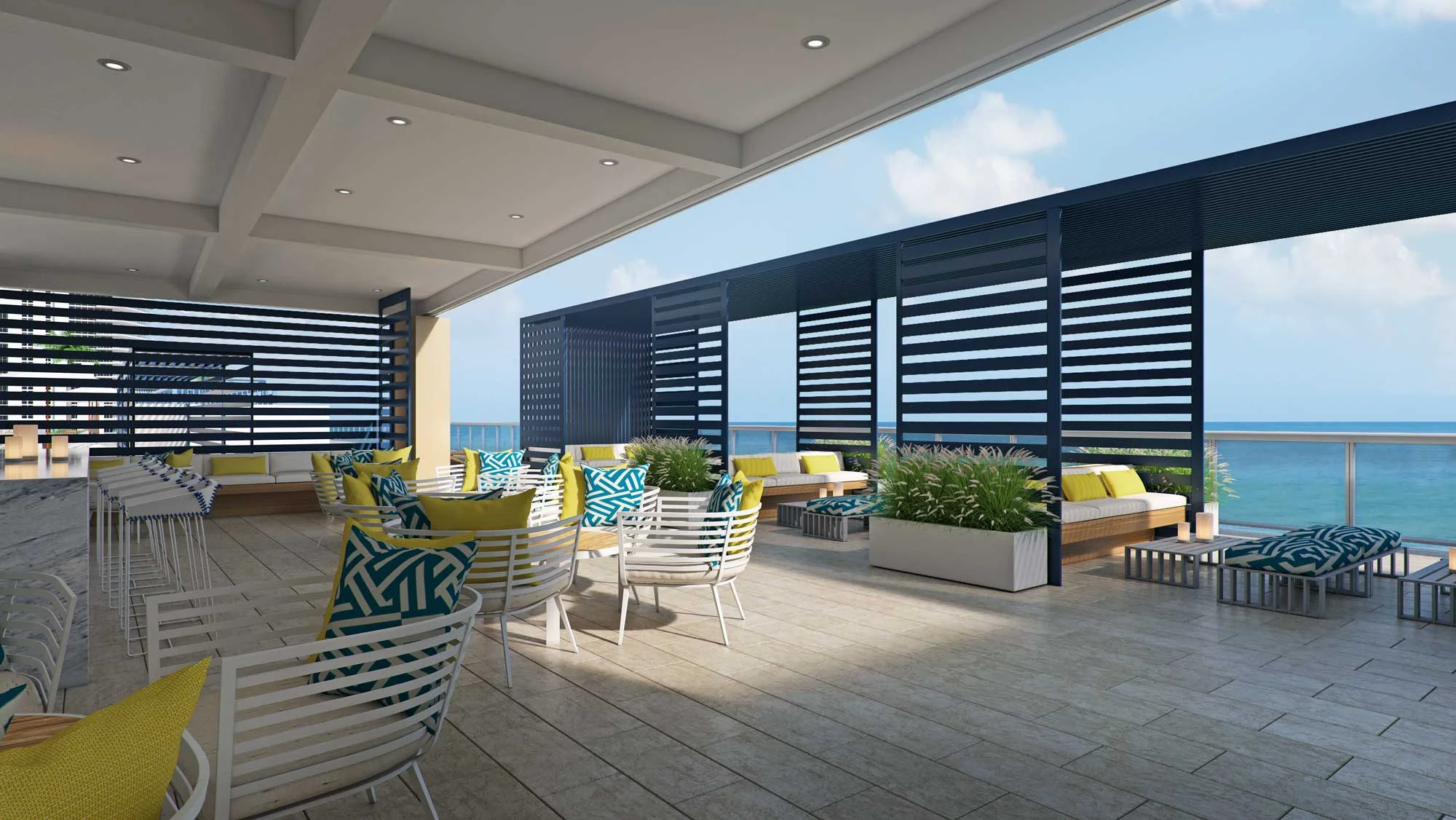 Tower III Deck Edge Lounge