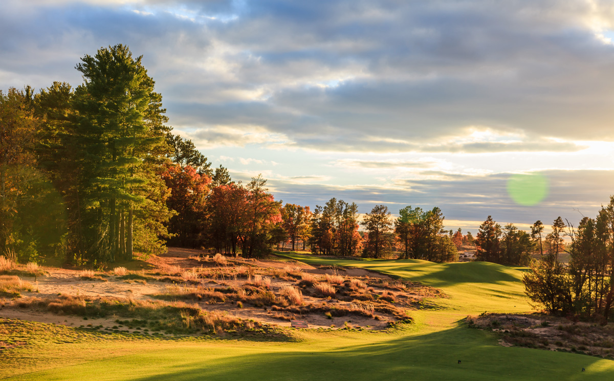 Sand Valley's 3rd Hole - Par 3