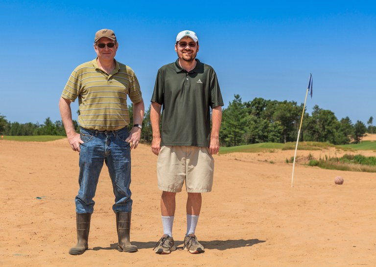Brian Silvernail (left) and Brian Zager (right). ( Photo by Ryan Farrow)