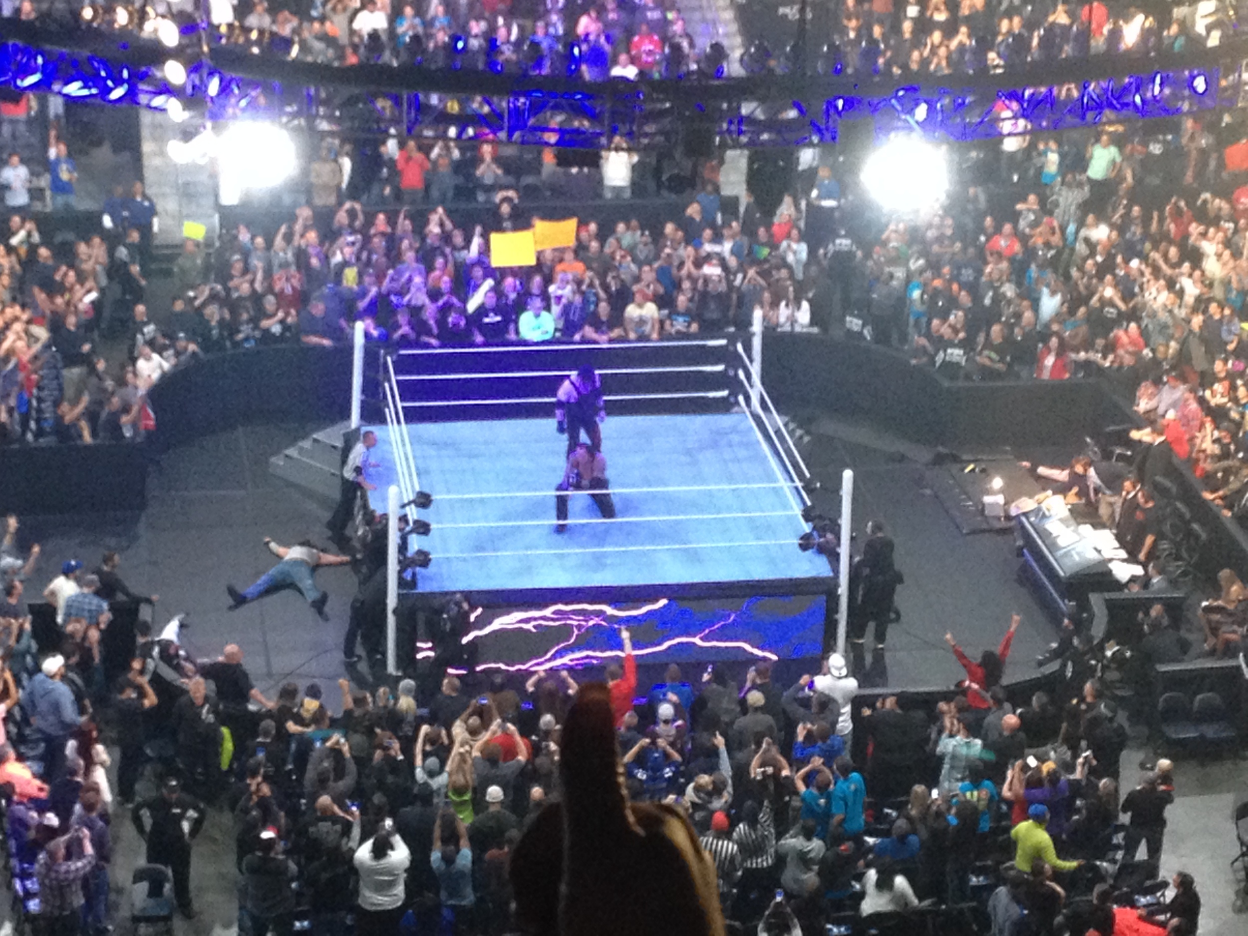 Kane & The Undertaker vs. The Wyatt Family - Survivor Series 2015 - Atlanta, GA