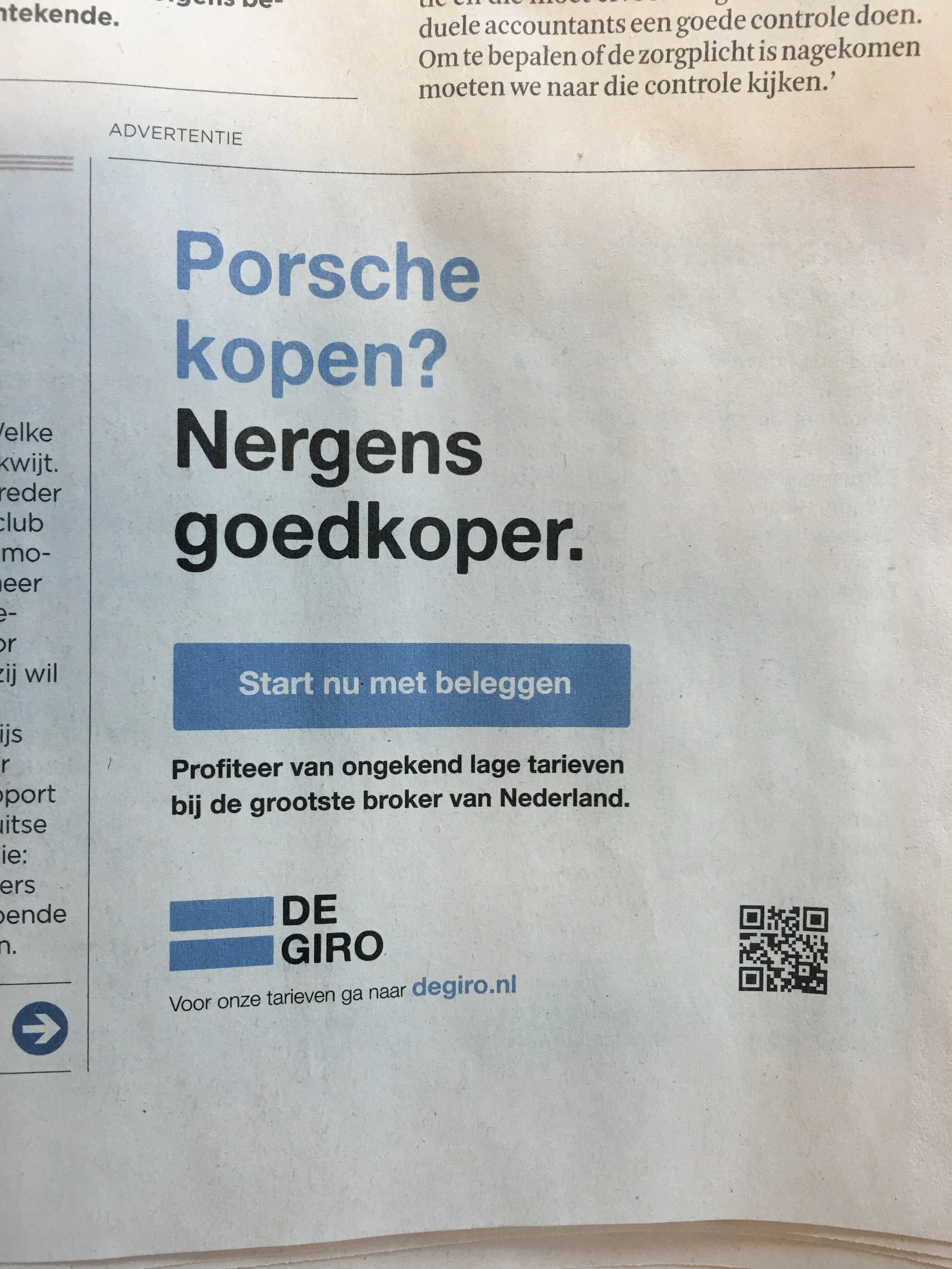 DEGIRO | print, outdoor, radio & online campaign