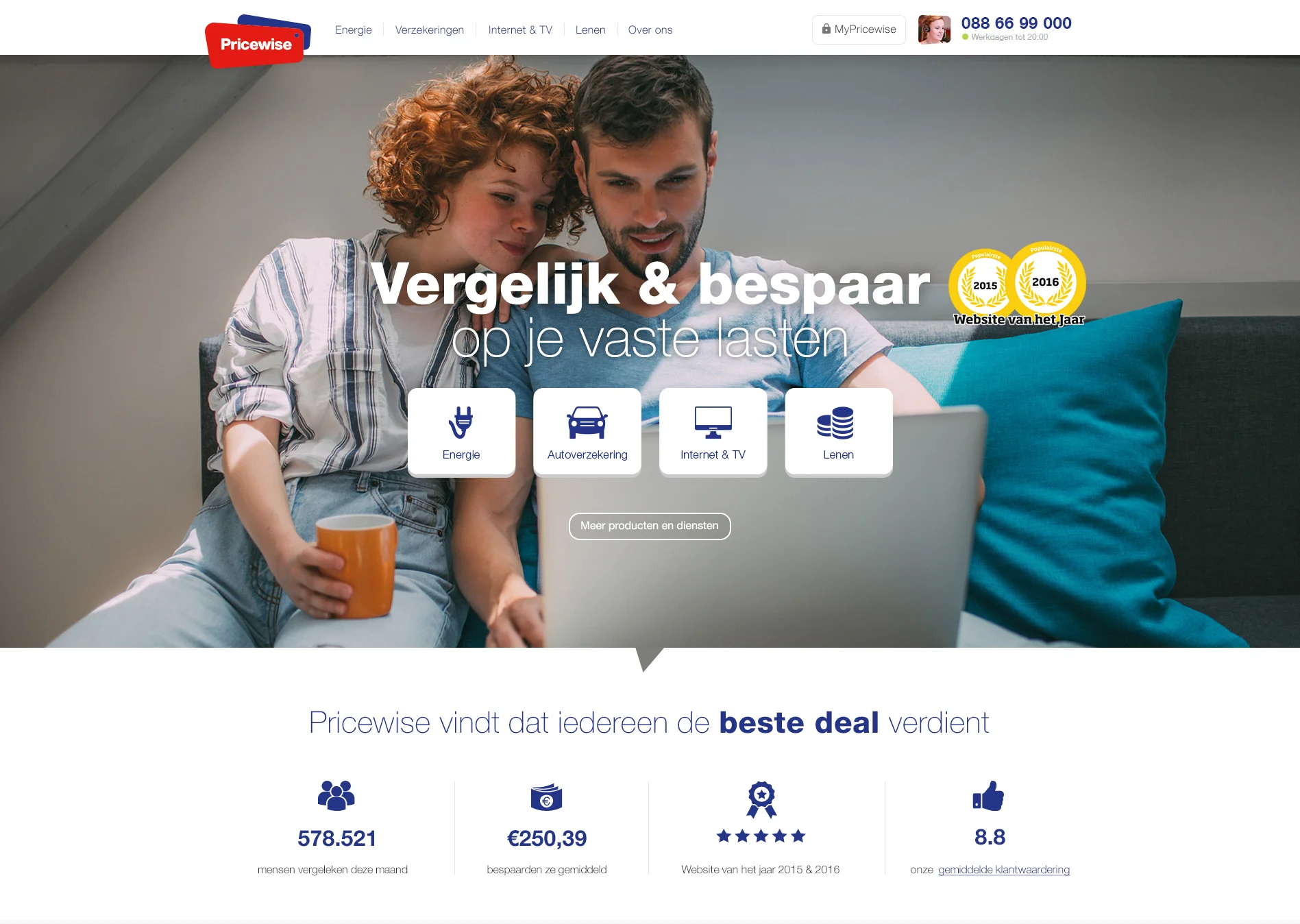 Pricewise - Redesign Website