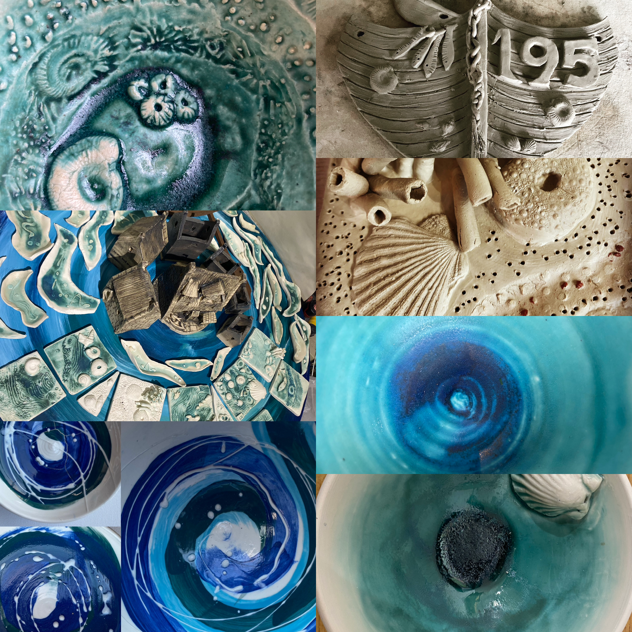 Wheel-throwing pottery studio sessions are taught in my own studio.  I have two potter’s wheels!