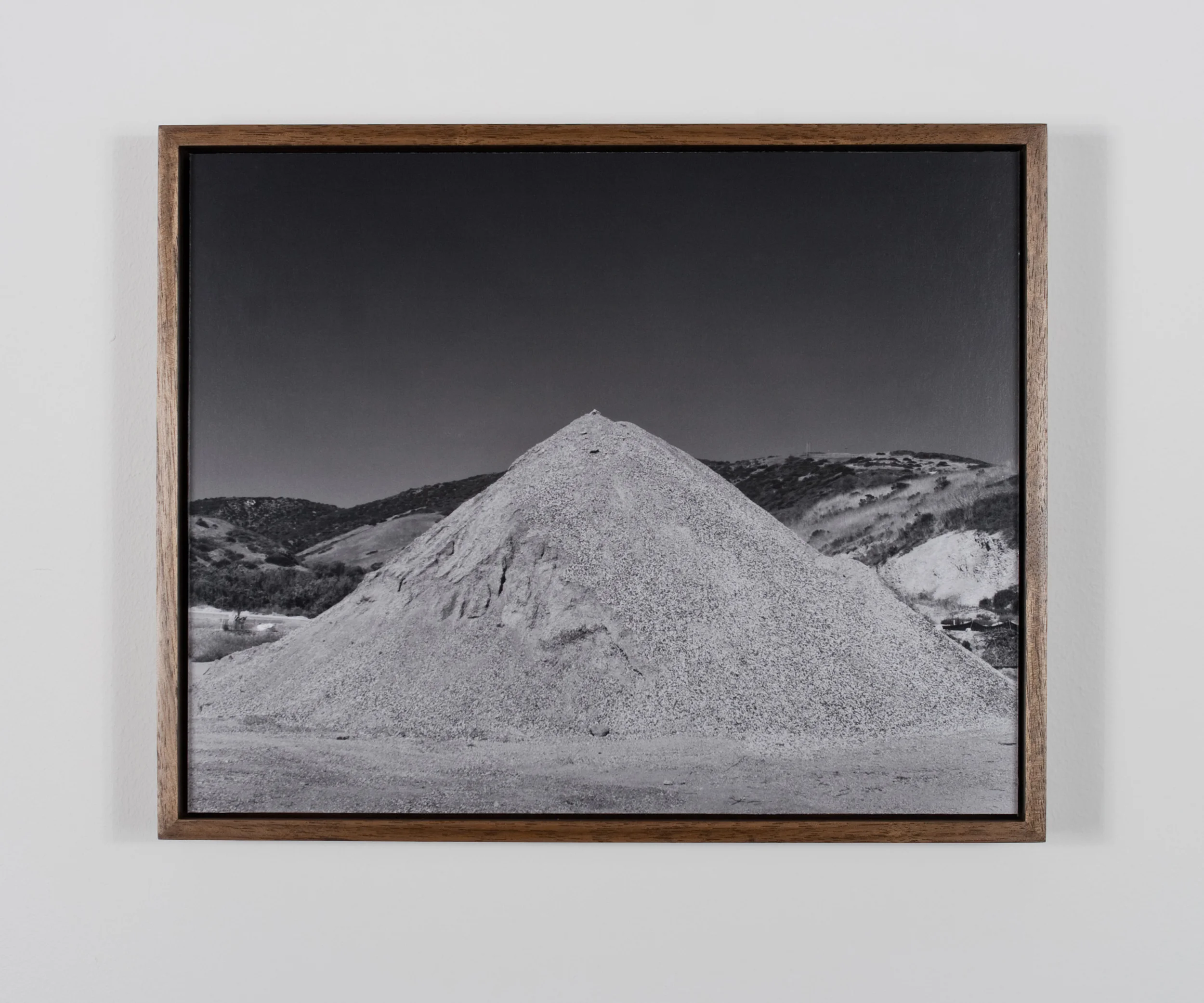 Pico de Arco (aka Arco Lagona) 2009/10 Gelatin-silver print on Dibond, with walnut frame
