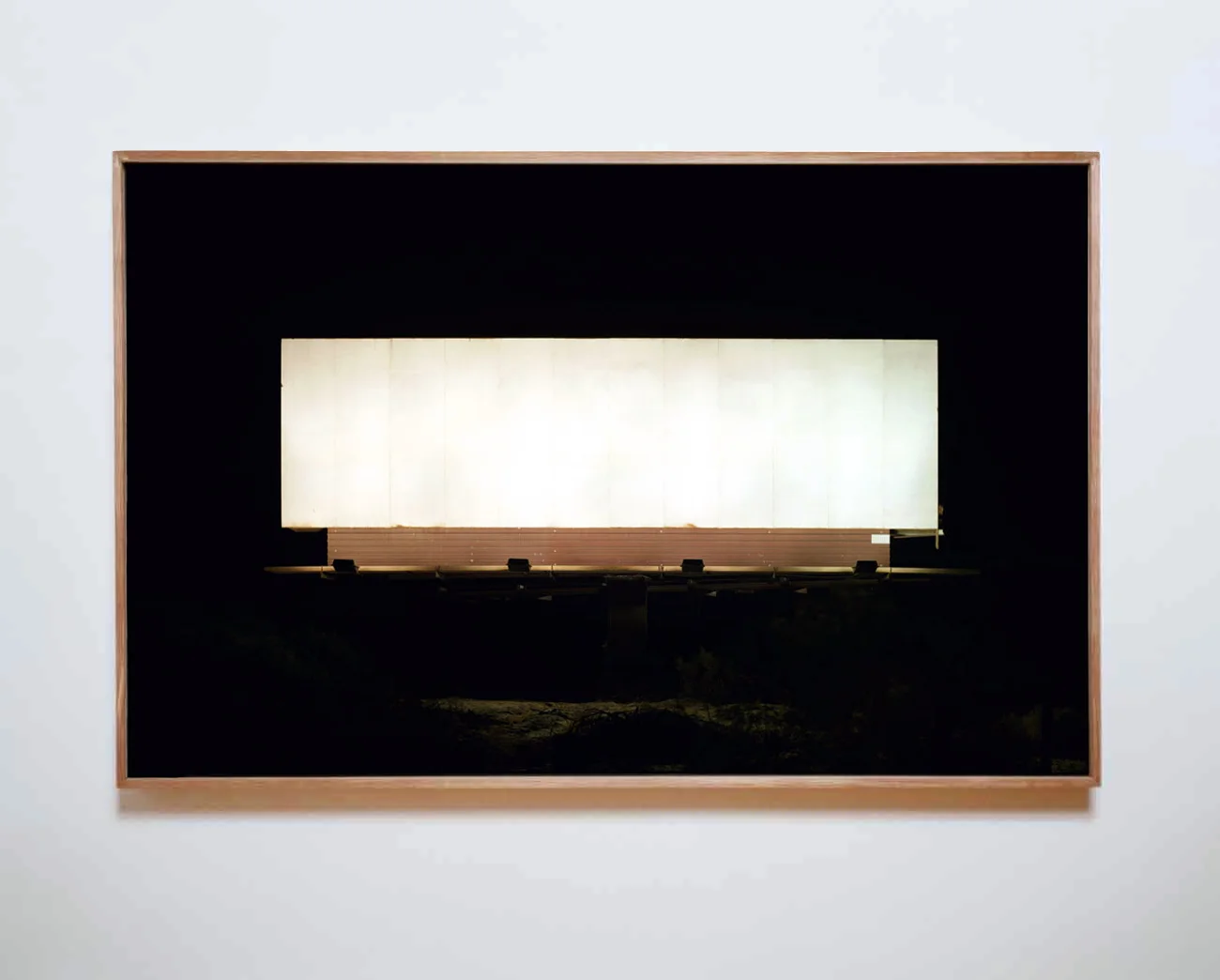 Untitled (Coming Soon) 2007 chromogenic print on Dibond with Alowood frame