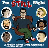 Brittany on the "I'm Still Right" podcast