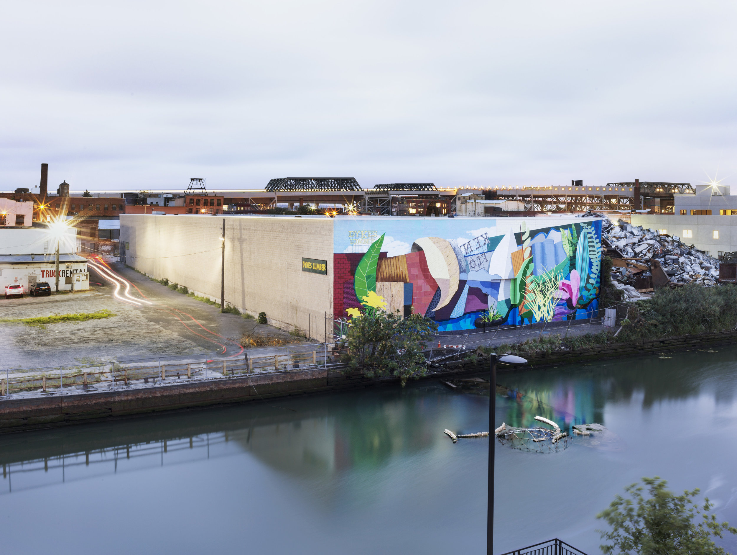 Gowanus: Industry Meets Ecology Mural