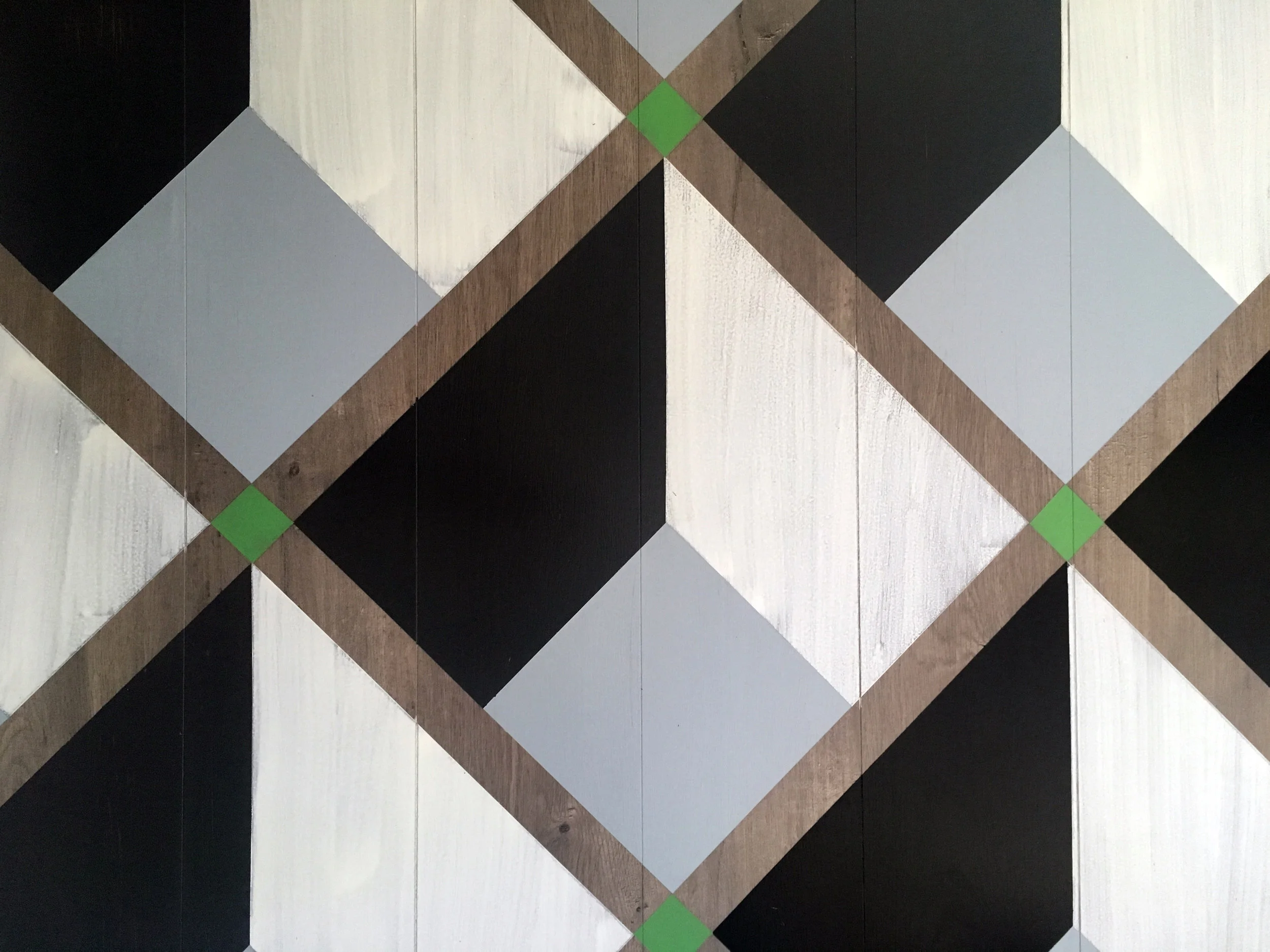 Site Specific Floor Painting