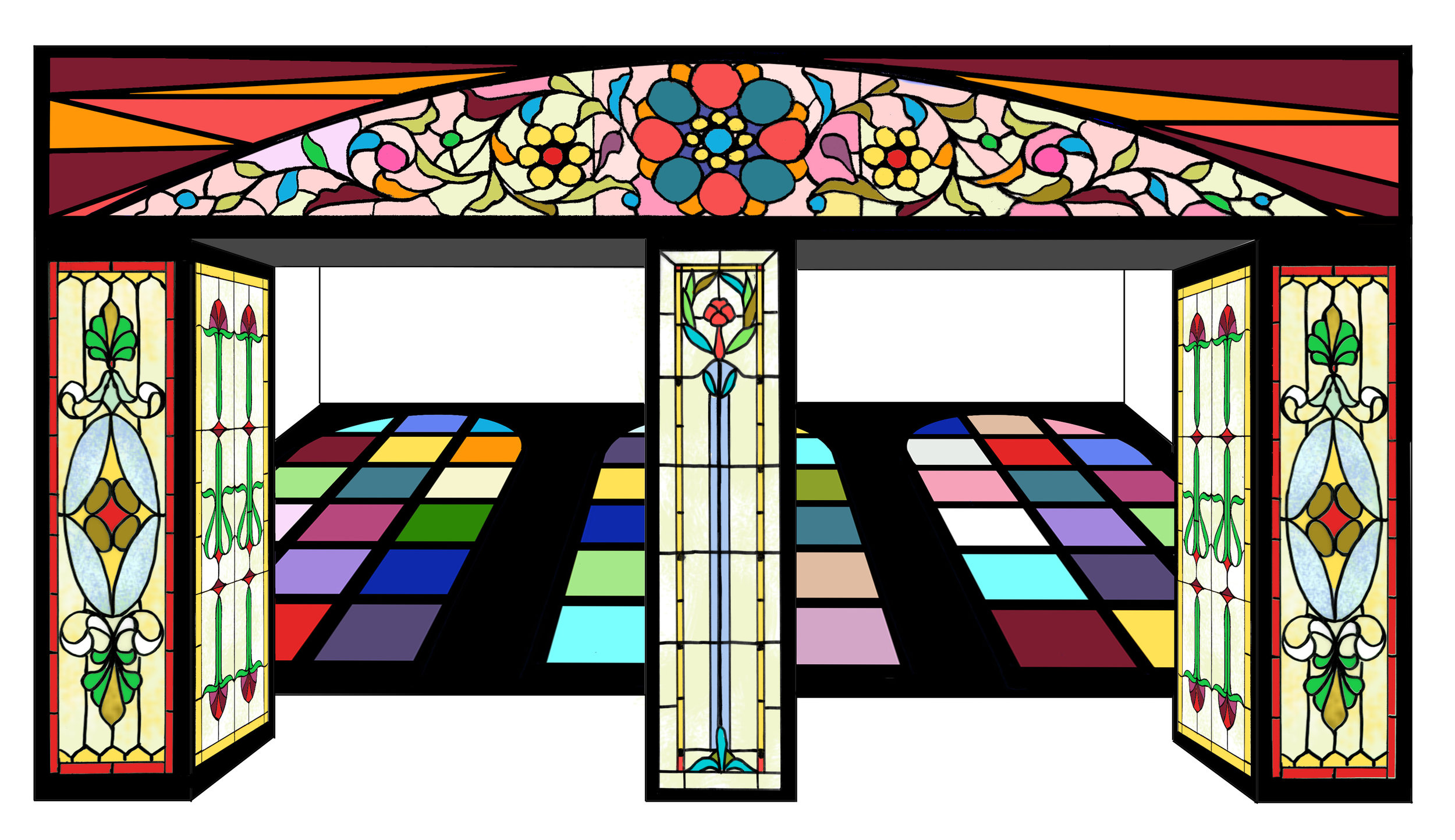 Finalist for the Poughkeepsie Gateway Mural Commission