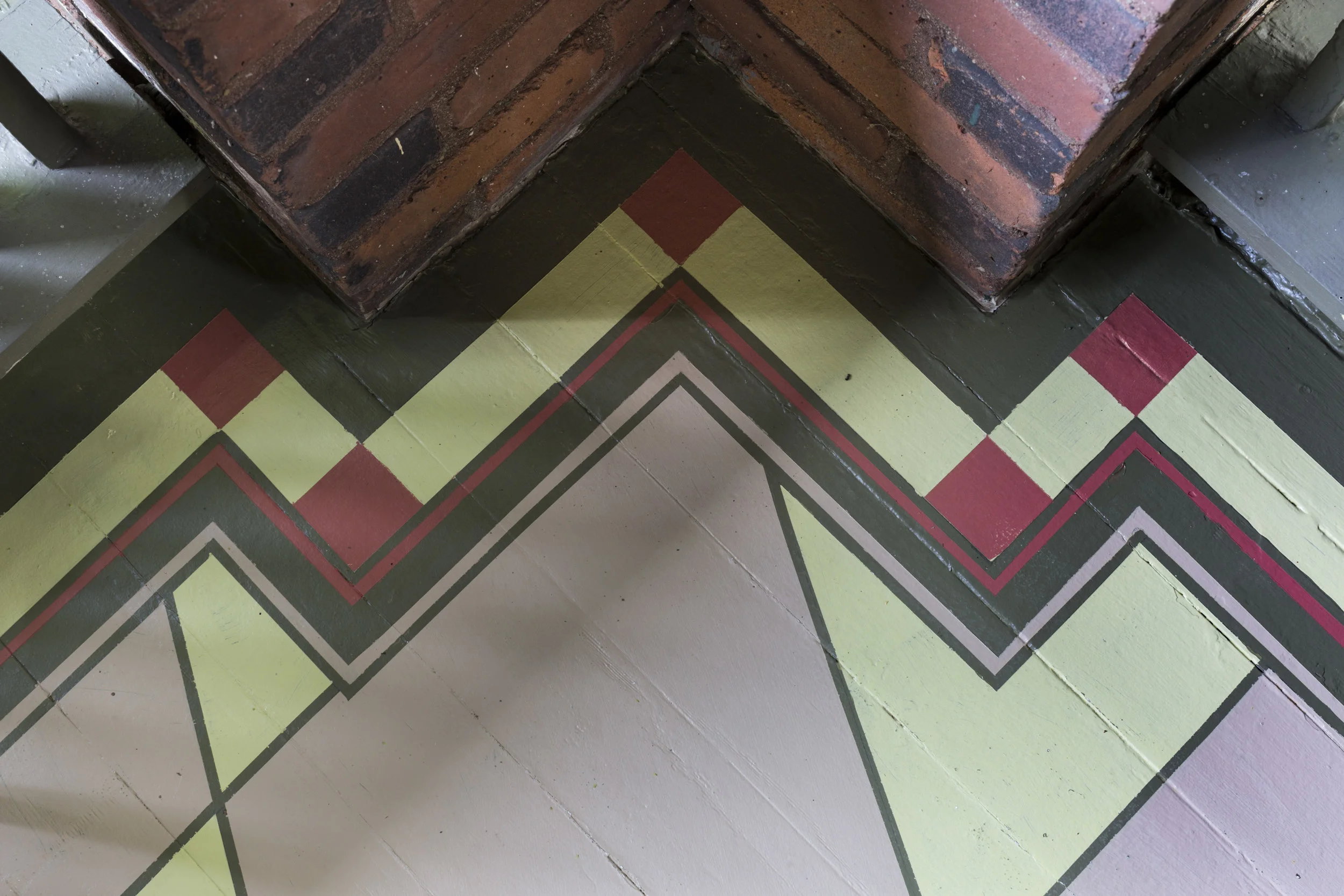Site Specific Floor Painting