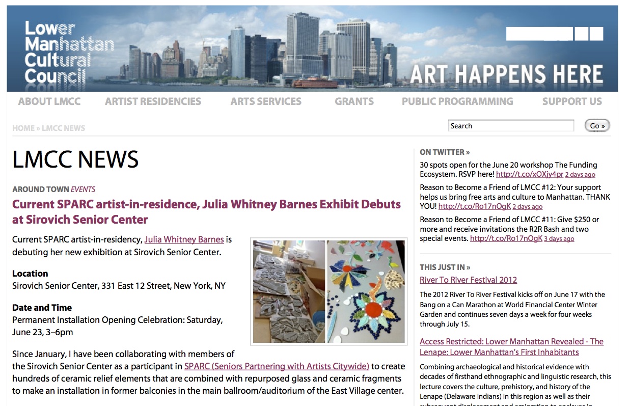 Lower Manhattan Cultural Council