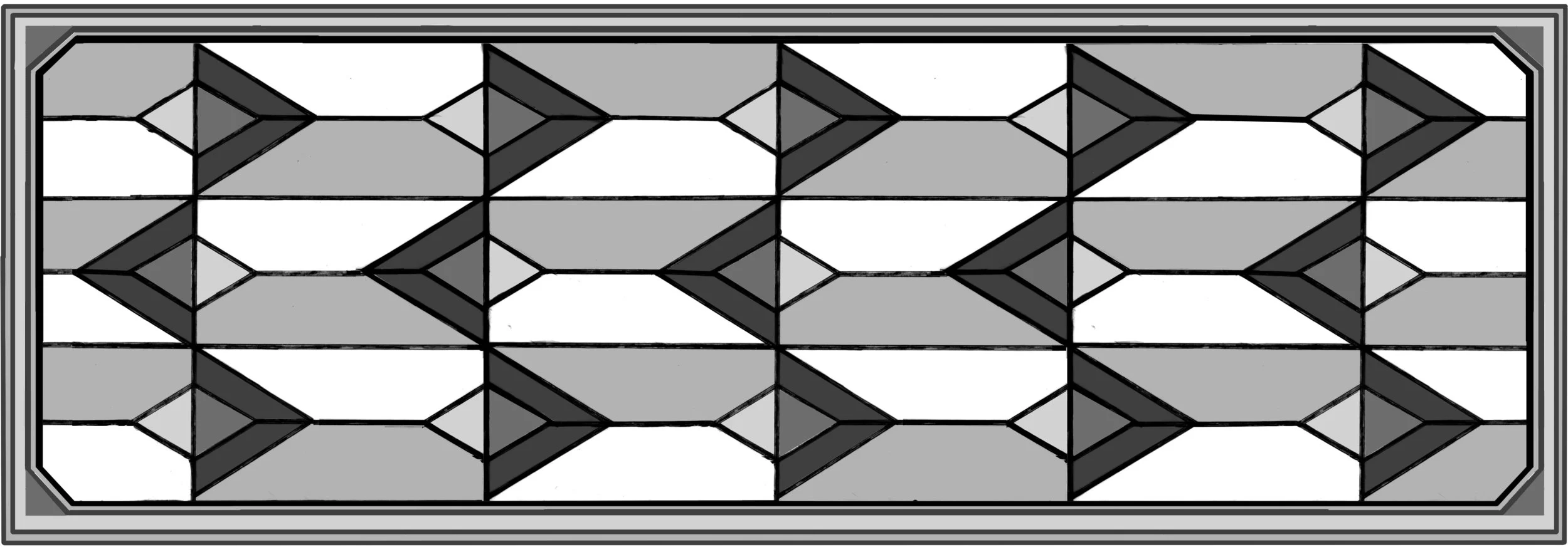 Design for Site Specific Floor Painting