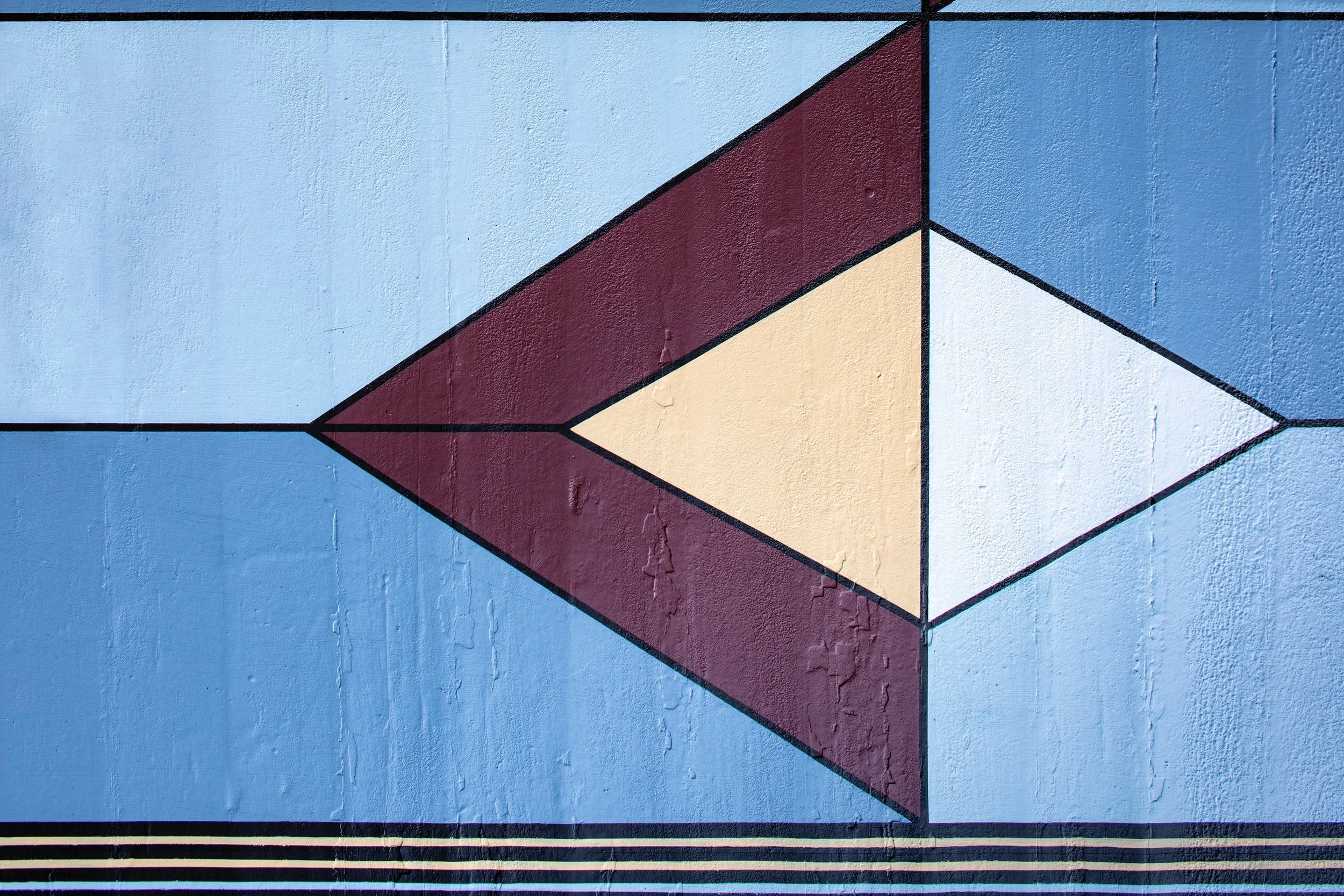 Site Specific Floor Painting