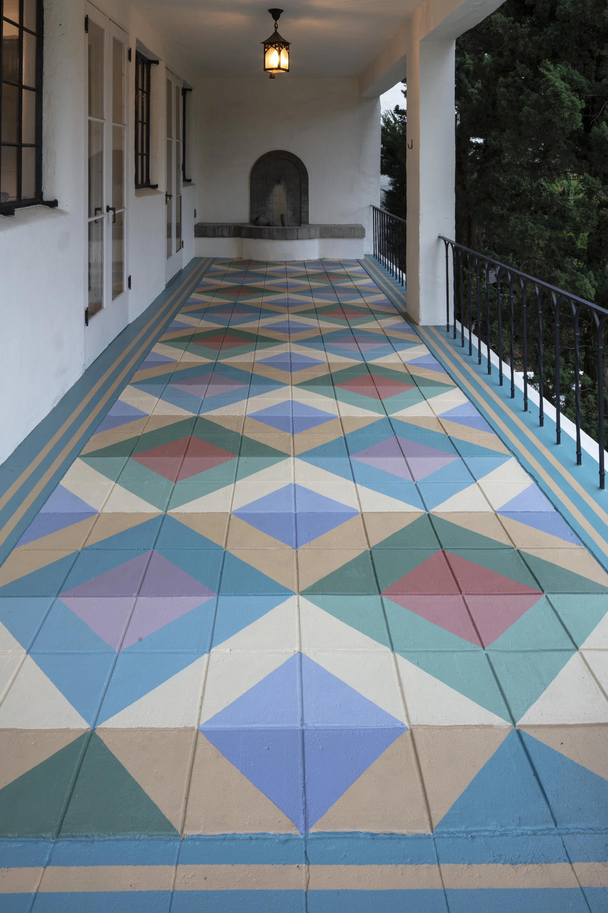 Site Specific Floor Painting