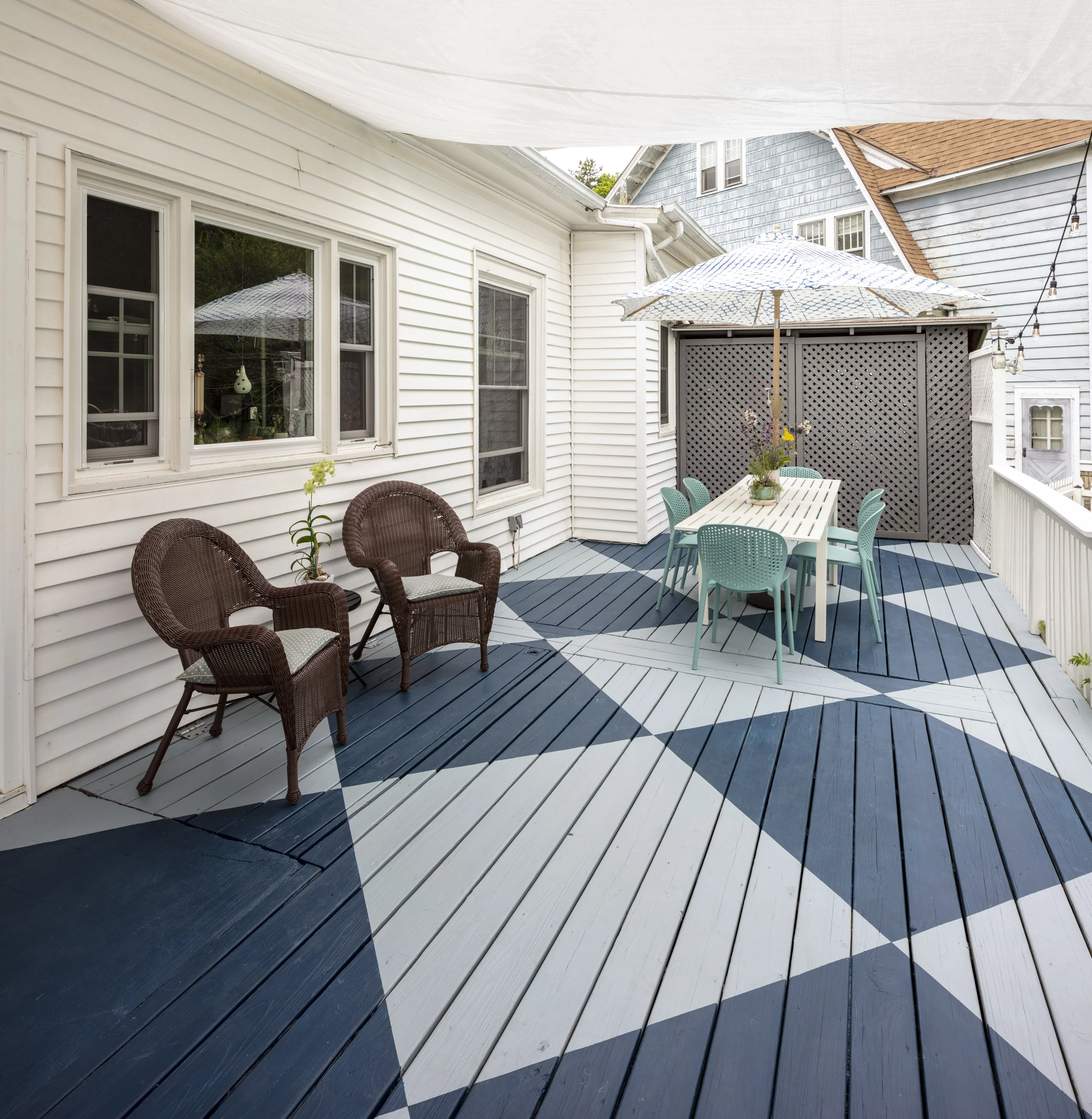Coordinated Deck and Porch Floor Paintings