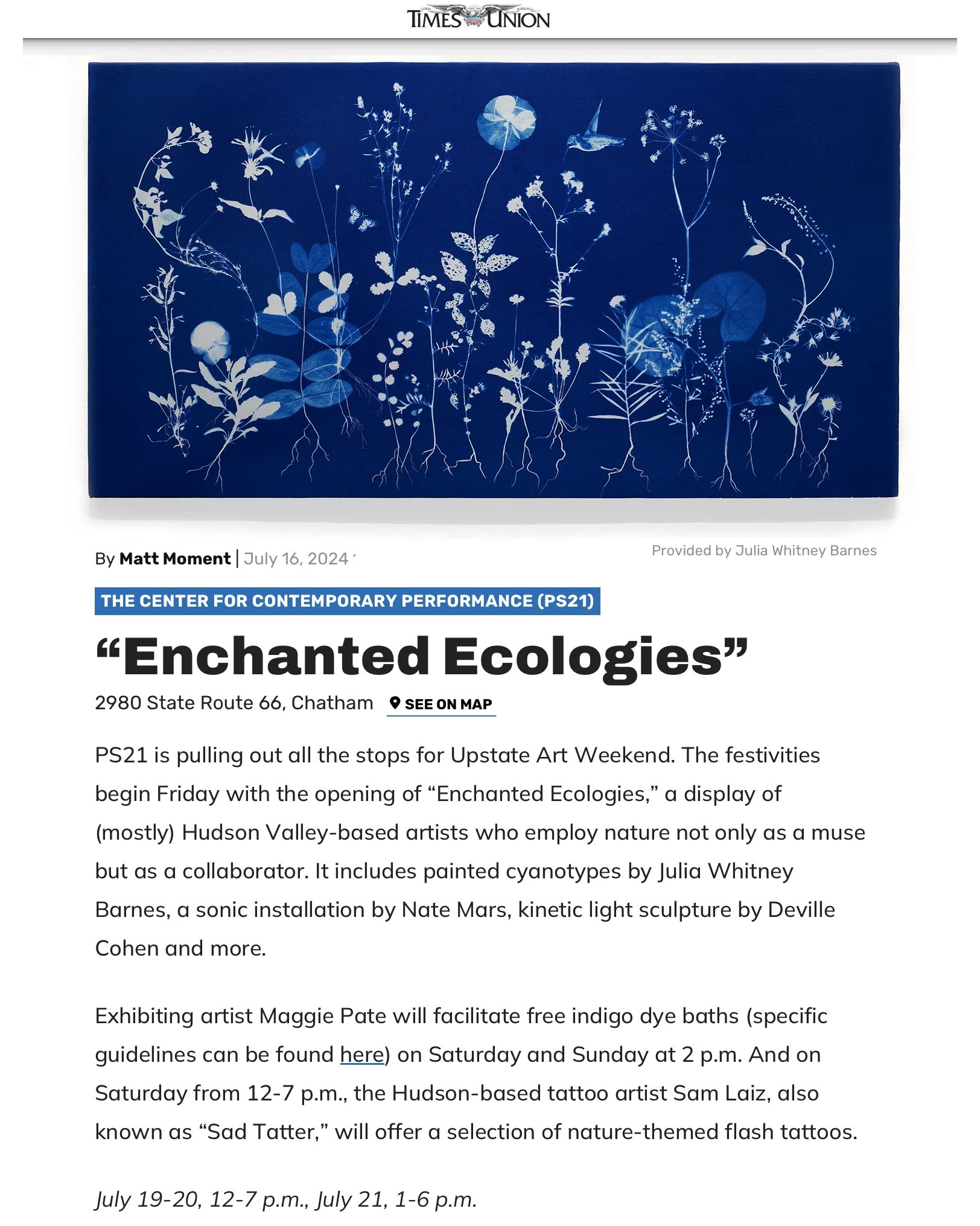 Albany Times Union, July 16, 2024