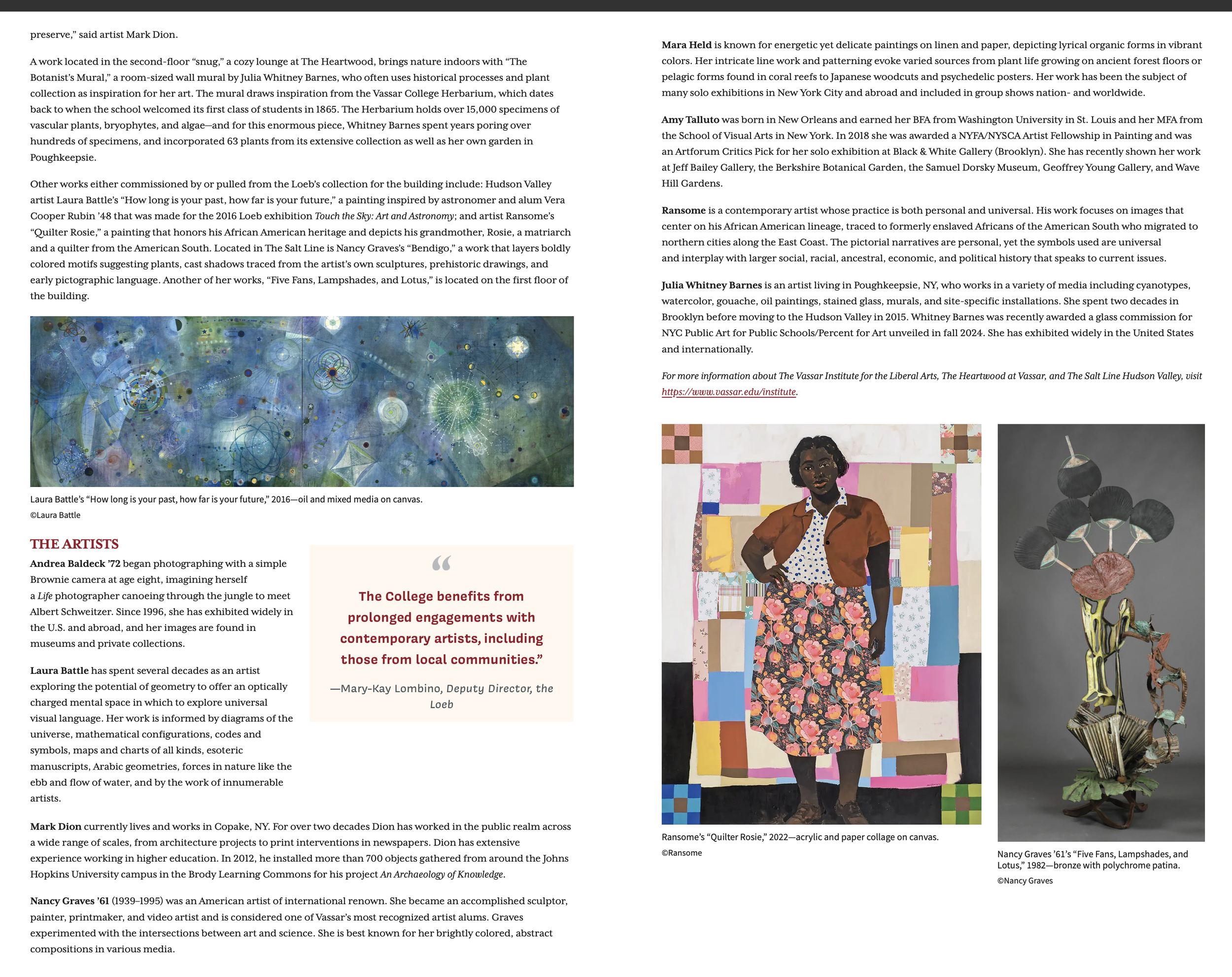 Vassar Quarterly, Fall 2024/Winter 2025