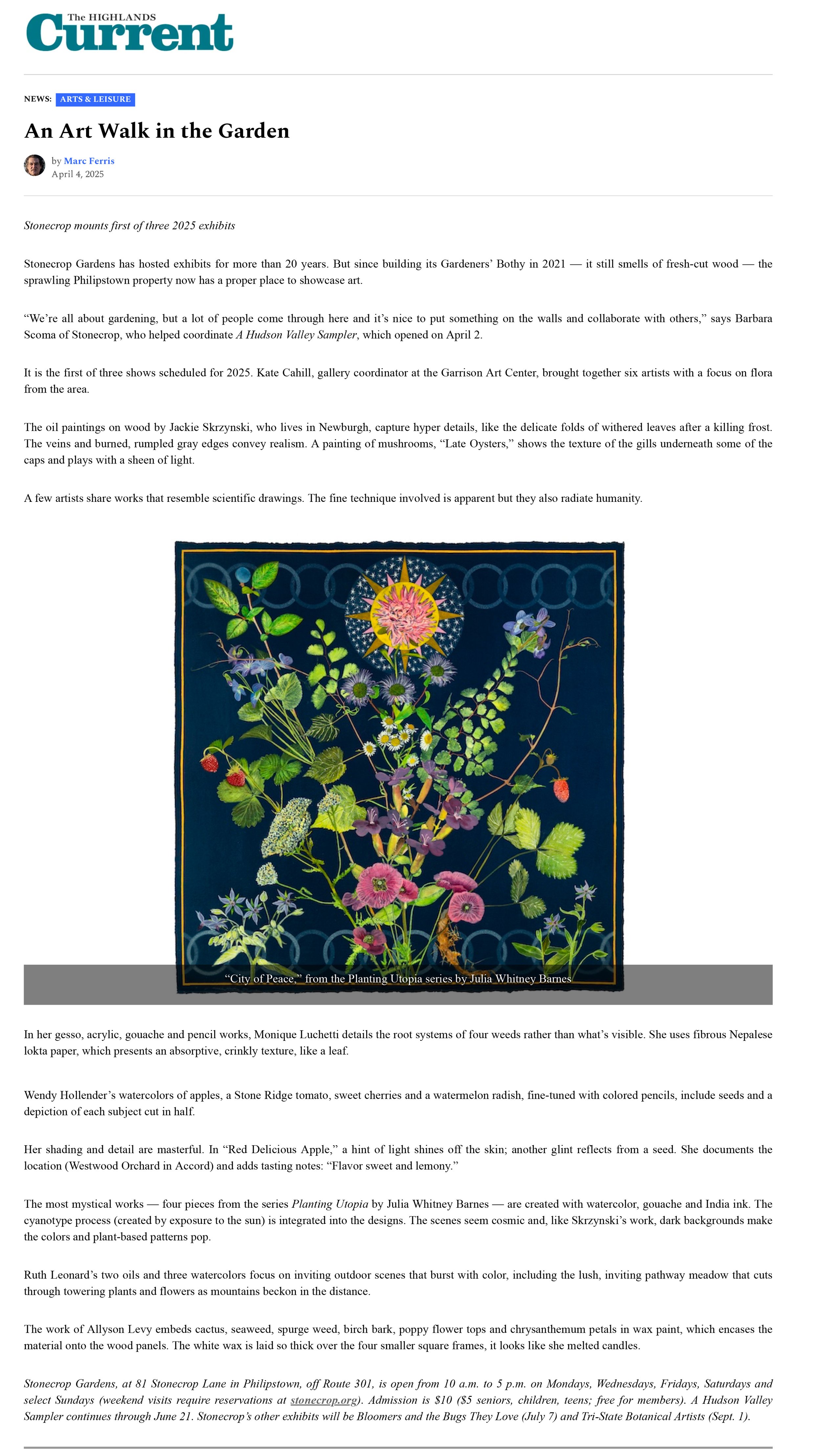 The Highlands Currant, April 4, 2025