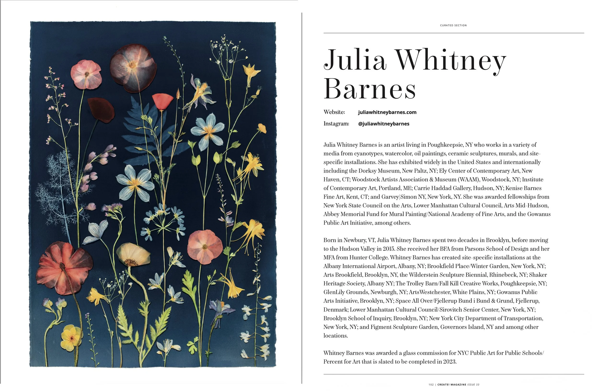 Create Magazine, Issue 33, December 2022