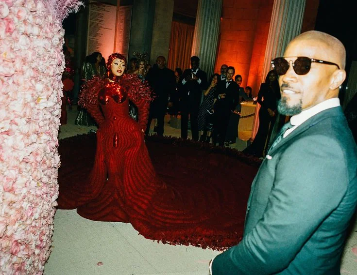 Cardi B and Jamie Foxx