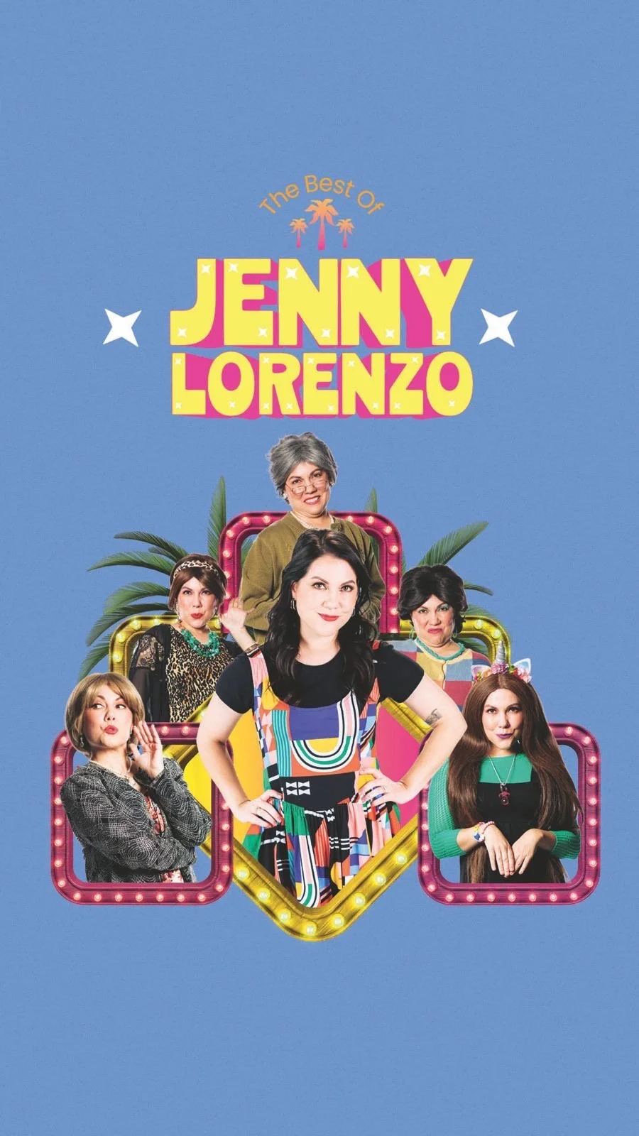 Best of Jenny Lorenzo featuring Jenny and her original comedy characters