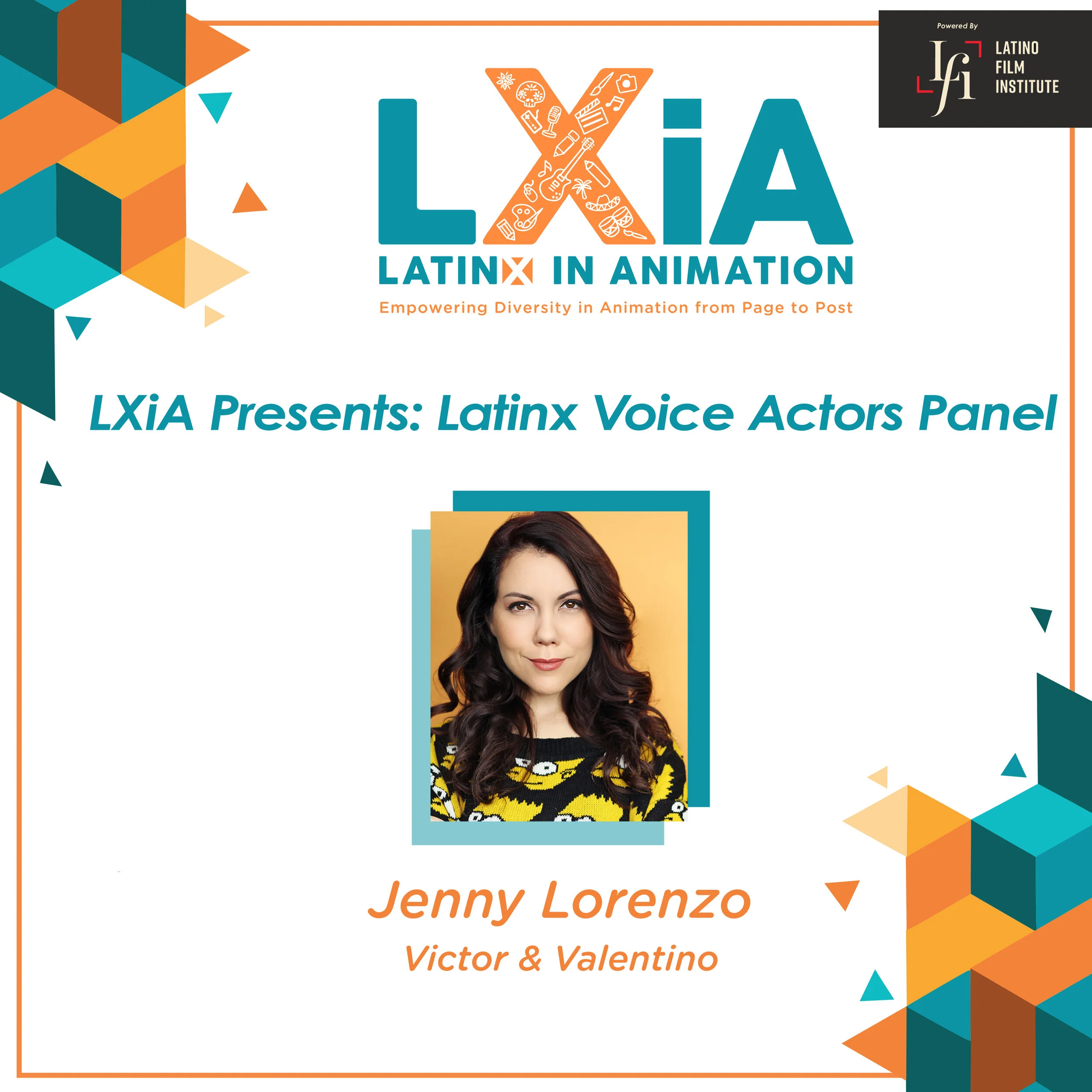 LXiA Presents: Latinx Voice Actors Panel