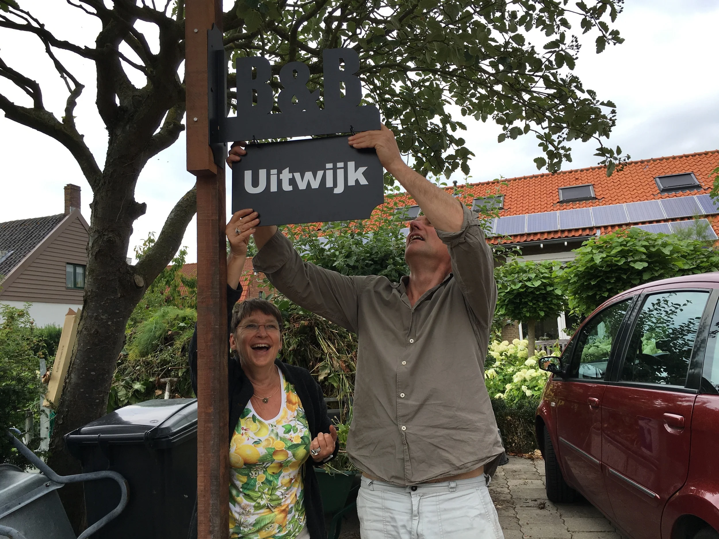 Moet wel goed hangen 😄