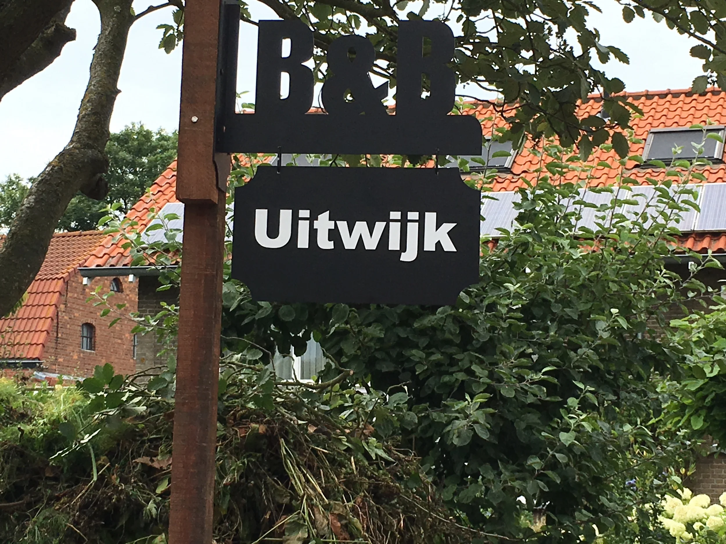 Voor gasten goed herkenbaar 🏘