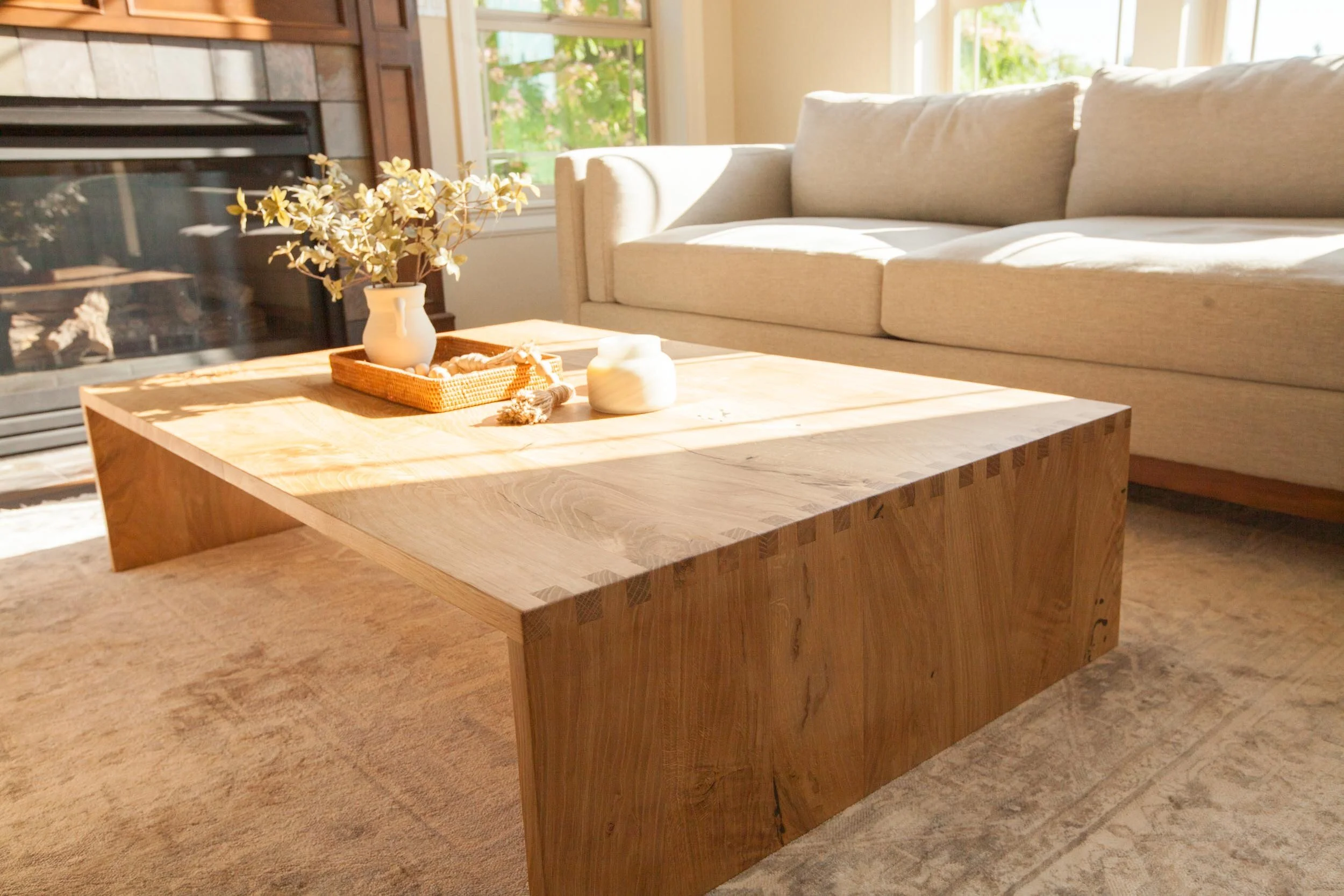 Whitney Oak Coffee Table