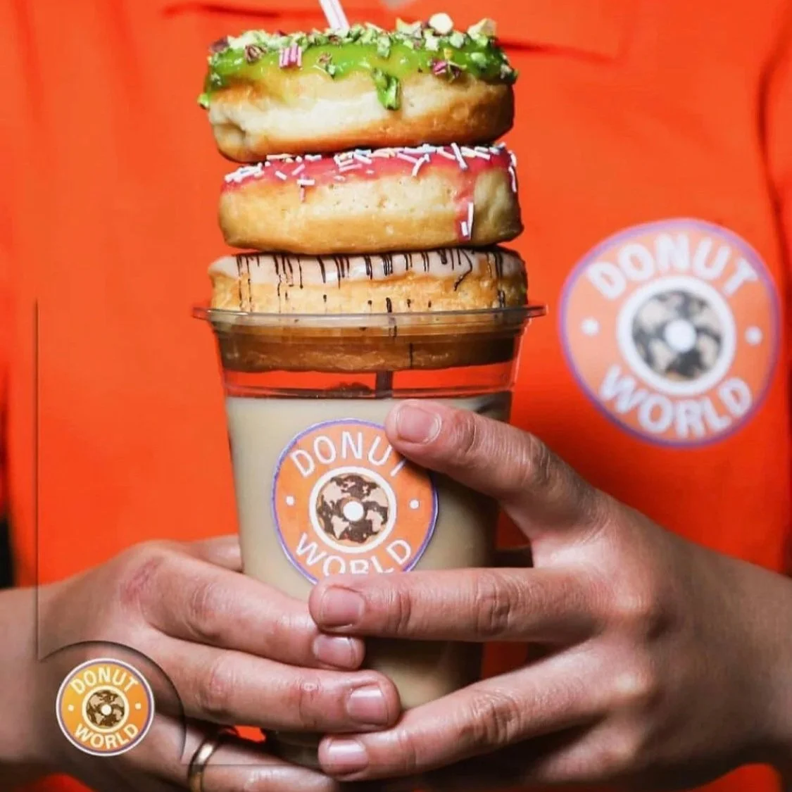 DONUT WORLD BRANDING