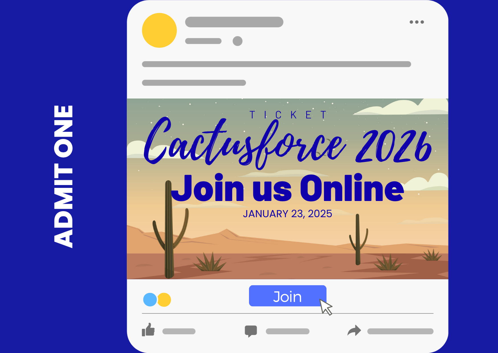 Cactusforce 2026 Virtual Tickets