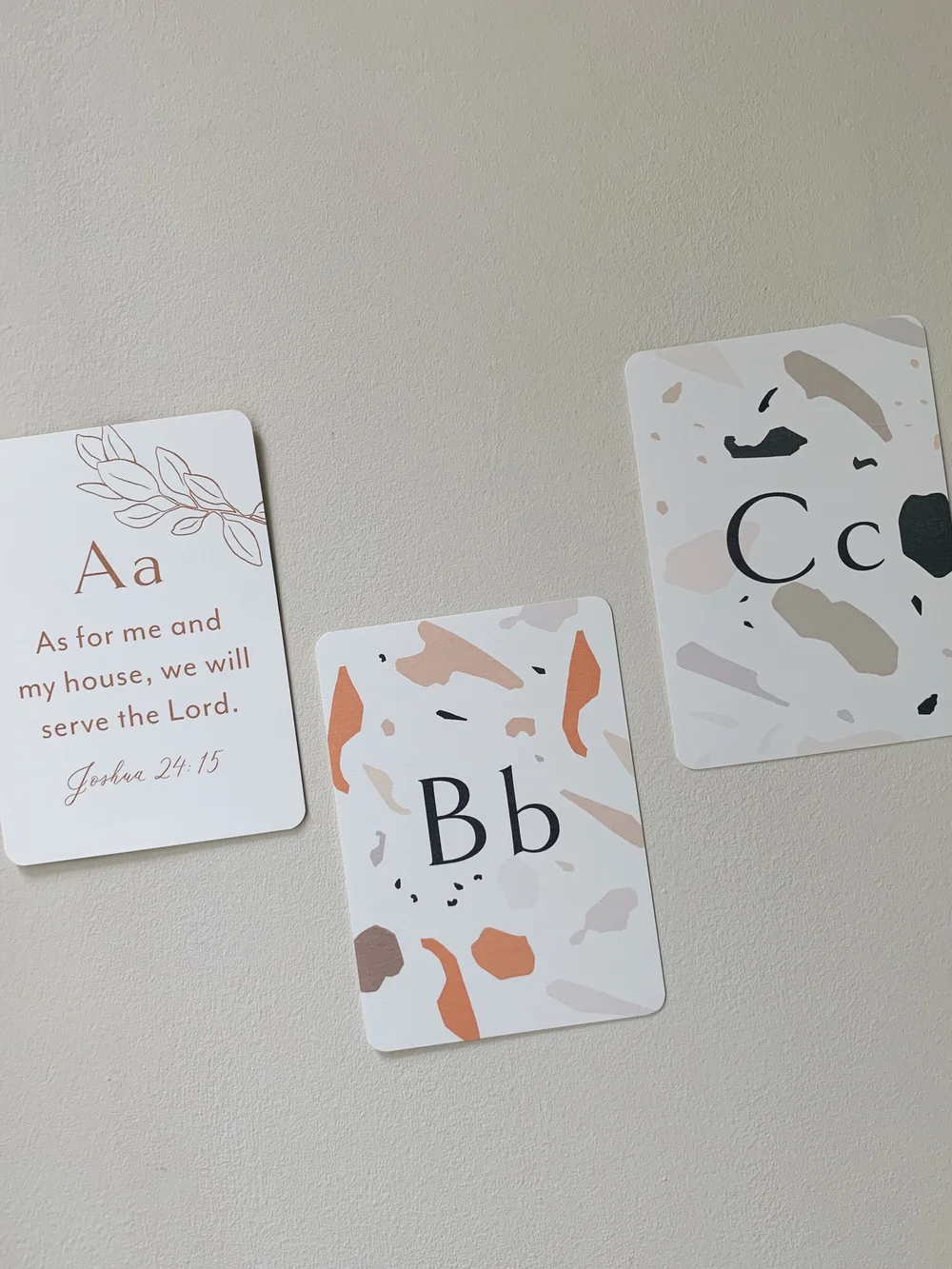 ABC Scripture Cards | Ettie Kim Studio