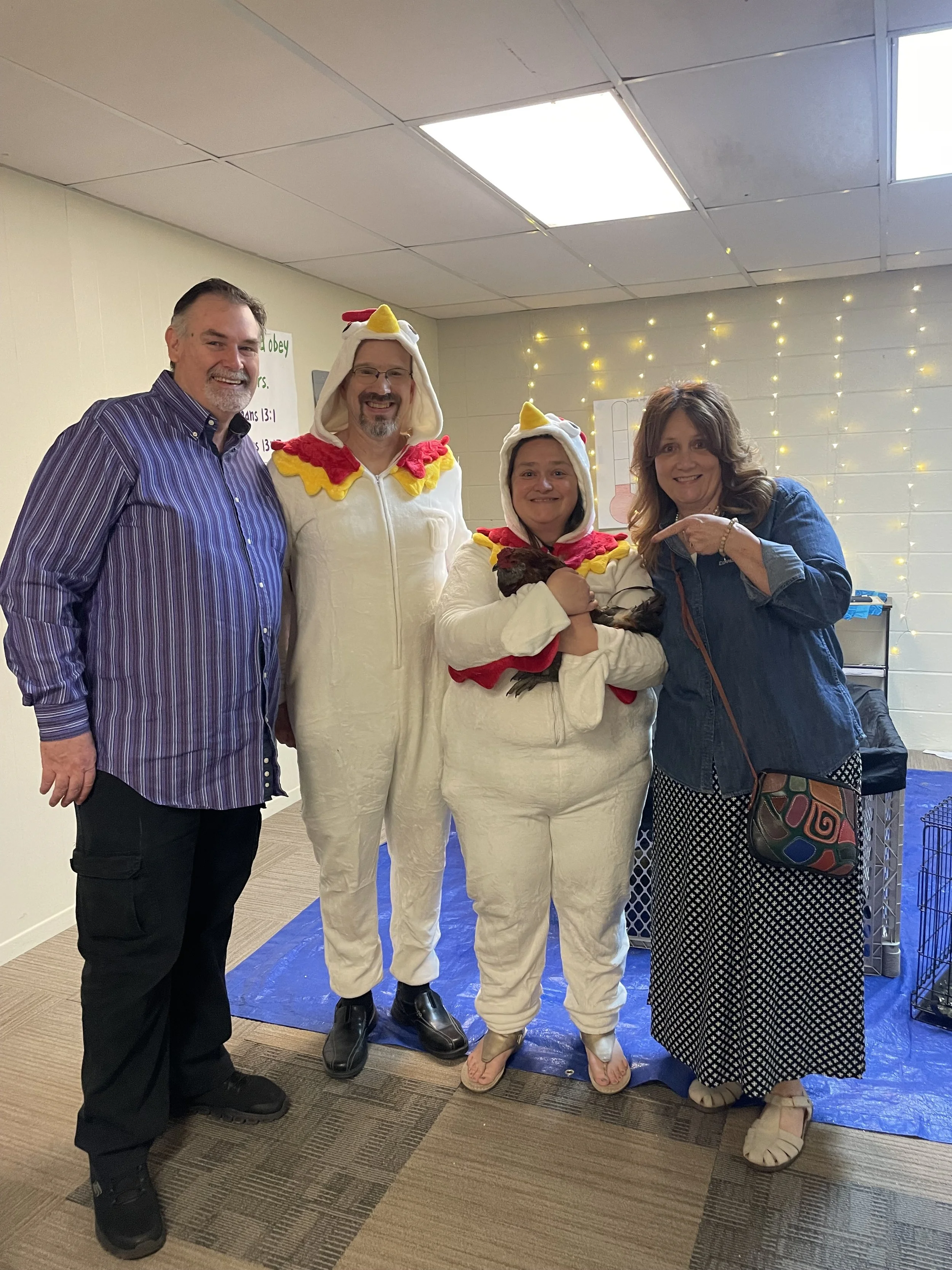  2026 Missions Convention—Missionaries Thomas and Angelia Carpenter with Pastors Allen and Kristy Moore 