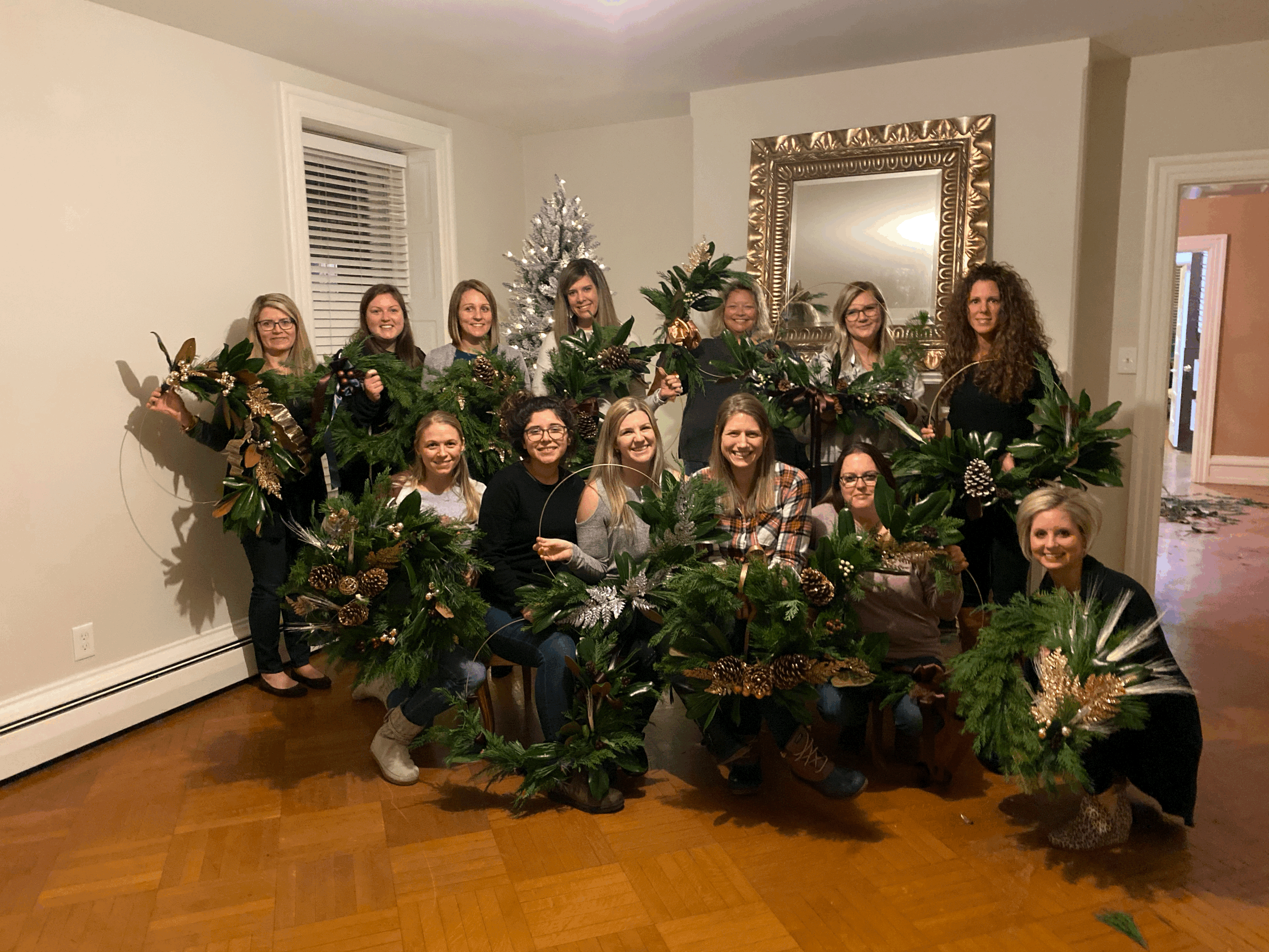 HOLIDAY WREATH CLASS