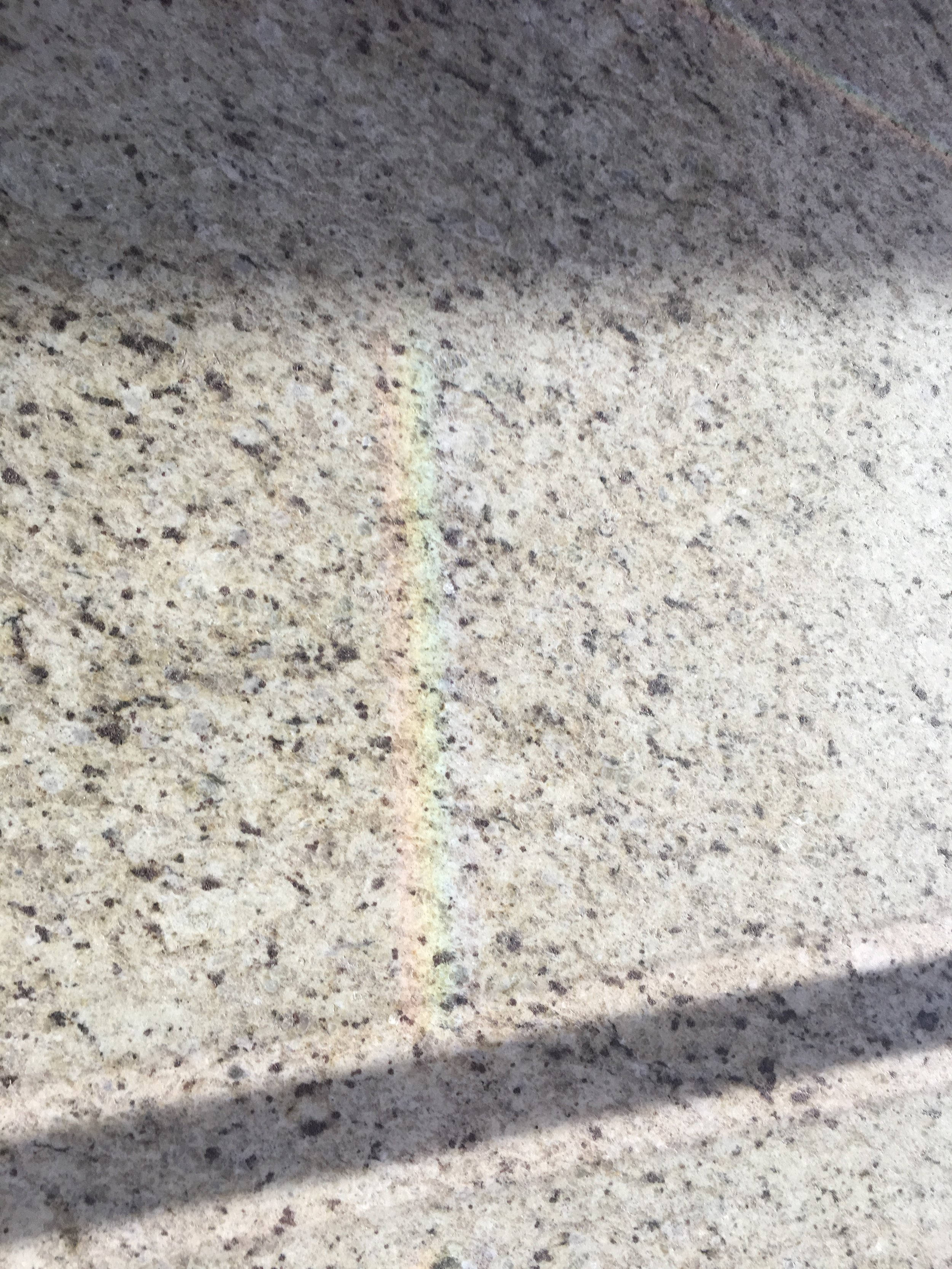  Random rainbows on the ground after seeing our friend, Our Lady of Guadalupe. Even Mark, who works there stopped to check it out. Hmmm... 