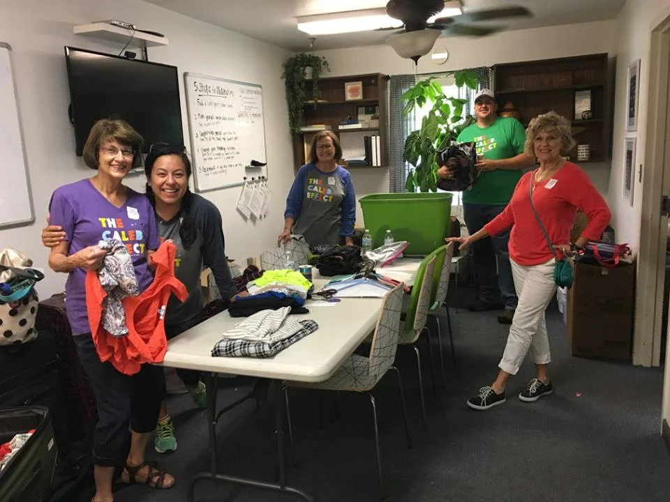 These volunteers didn't stop until the job was done!