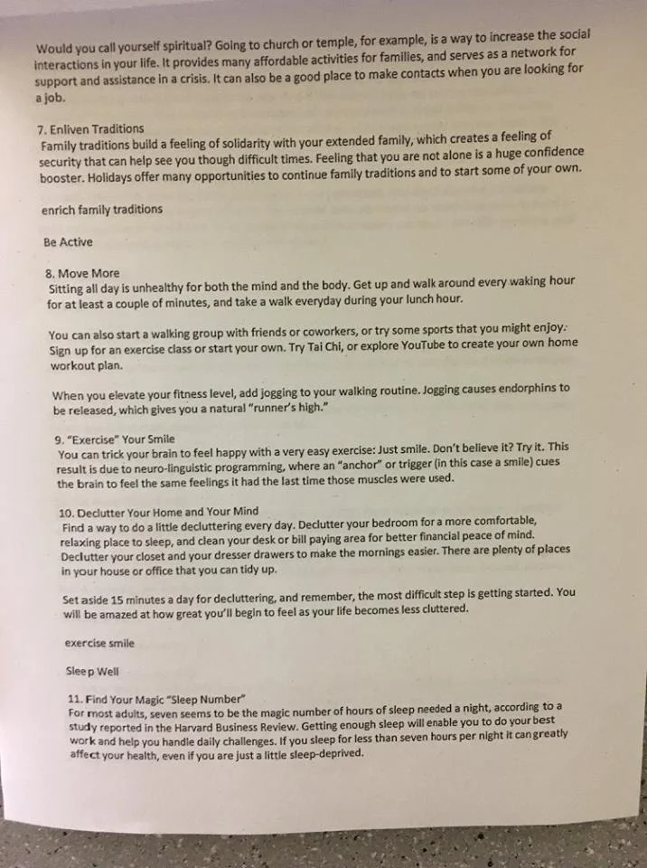 Included lots of resources for anyone who needs it. Share and share alike!
