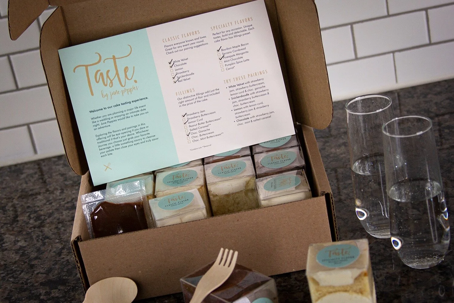 Taste Flight by June Poppies 